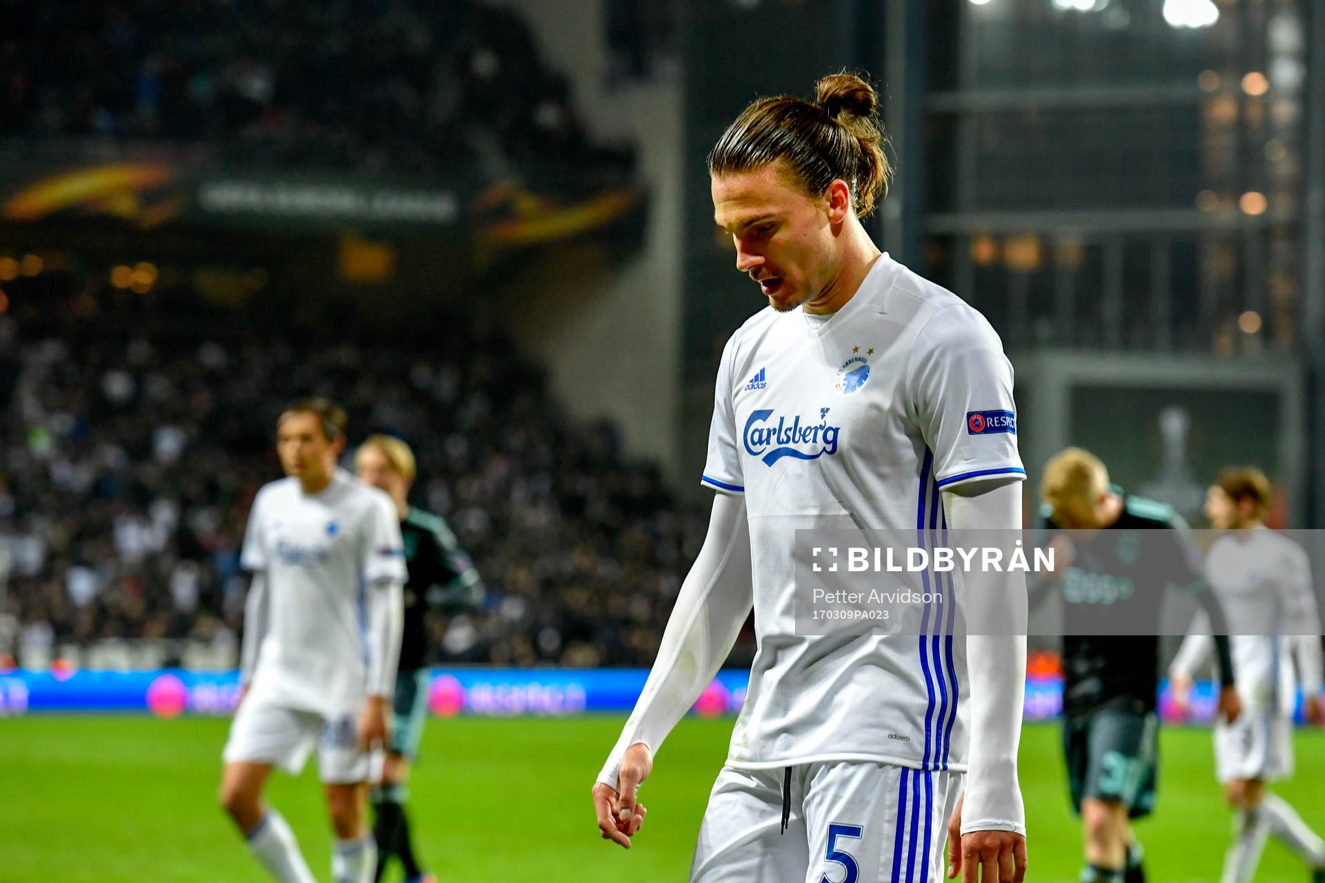 FC Köpenhamns Erik Johansson deppar