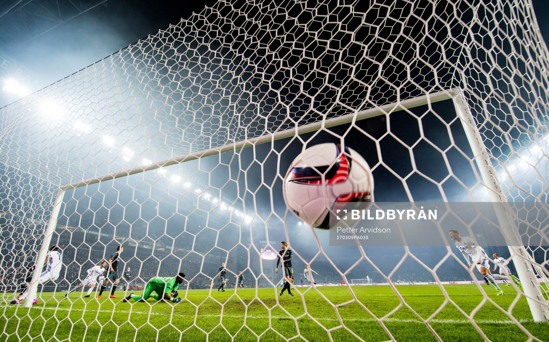 FC Köpenhamns Rasmus Falk gör 1-0