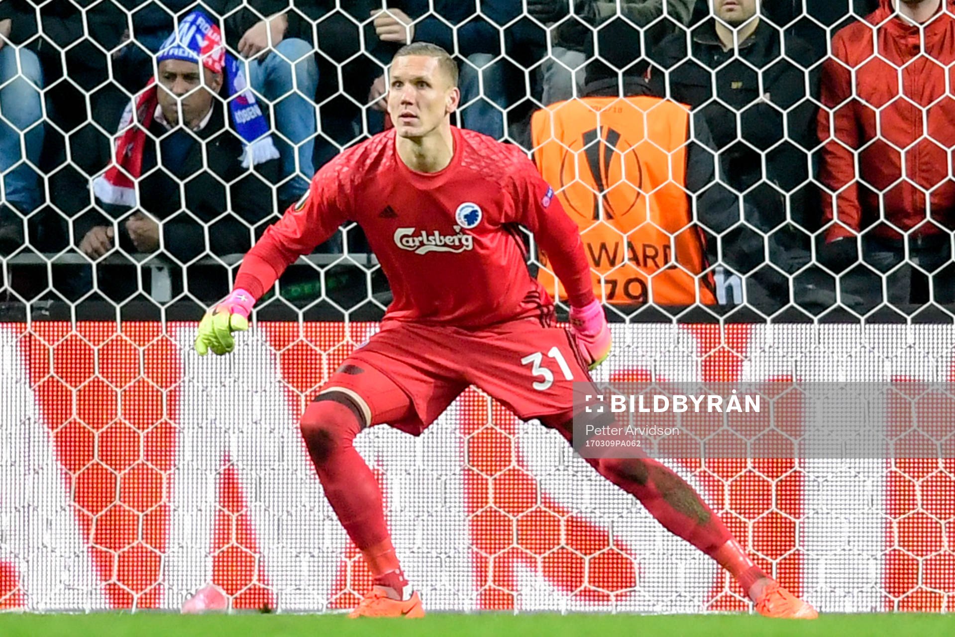 FC Köpenhamns målvakt Robin Olsen
