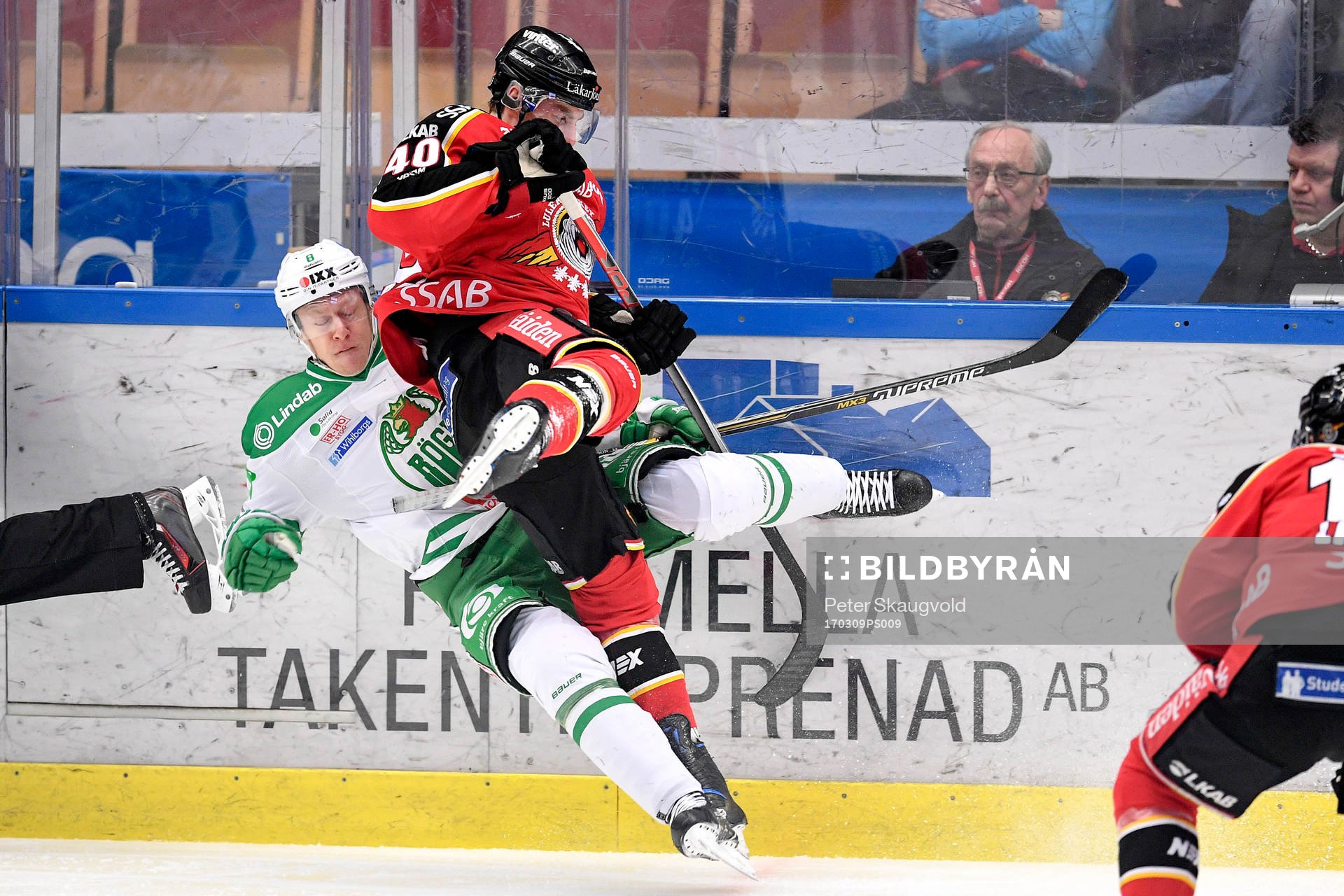 Luleås Kael Mouillierat och Rögles Jesper Williamsson