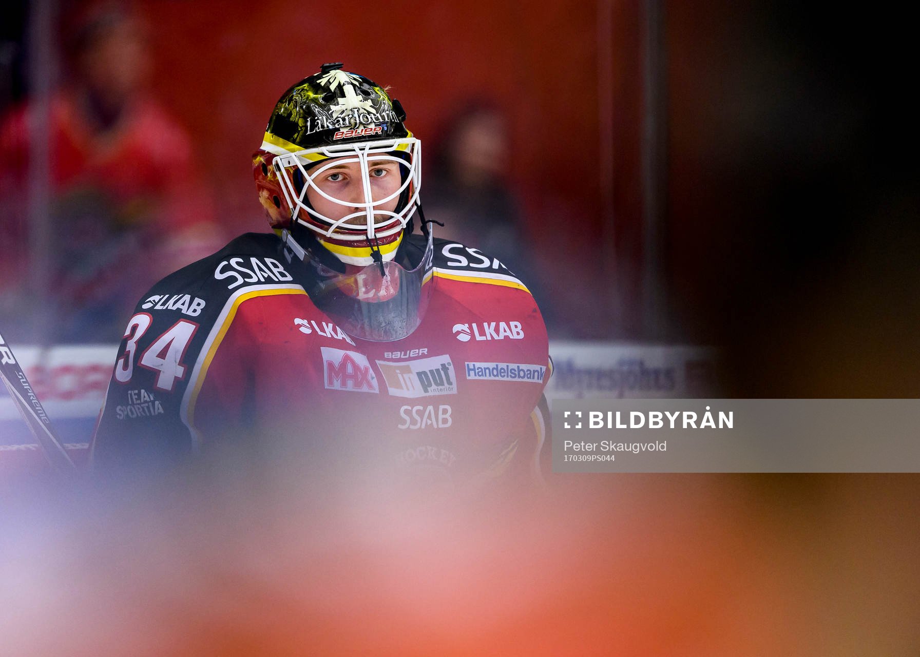Luleås målvakt Joel Lassinatti