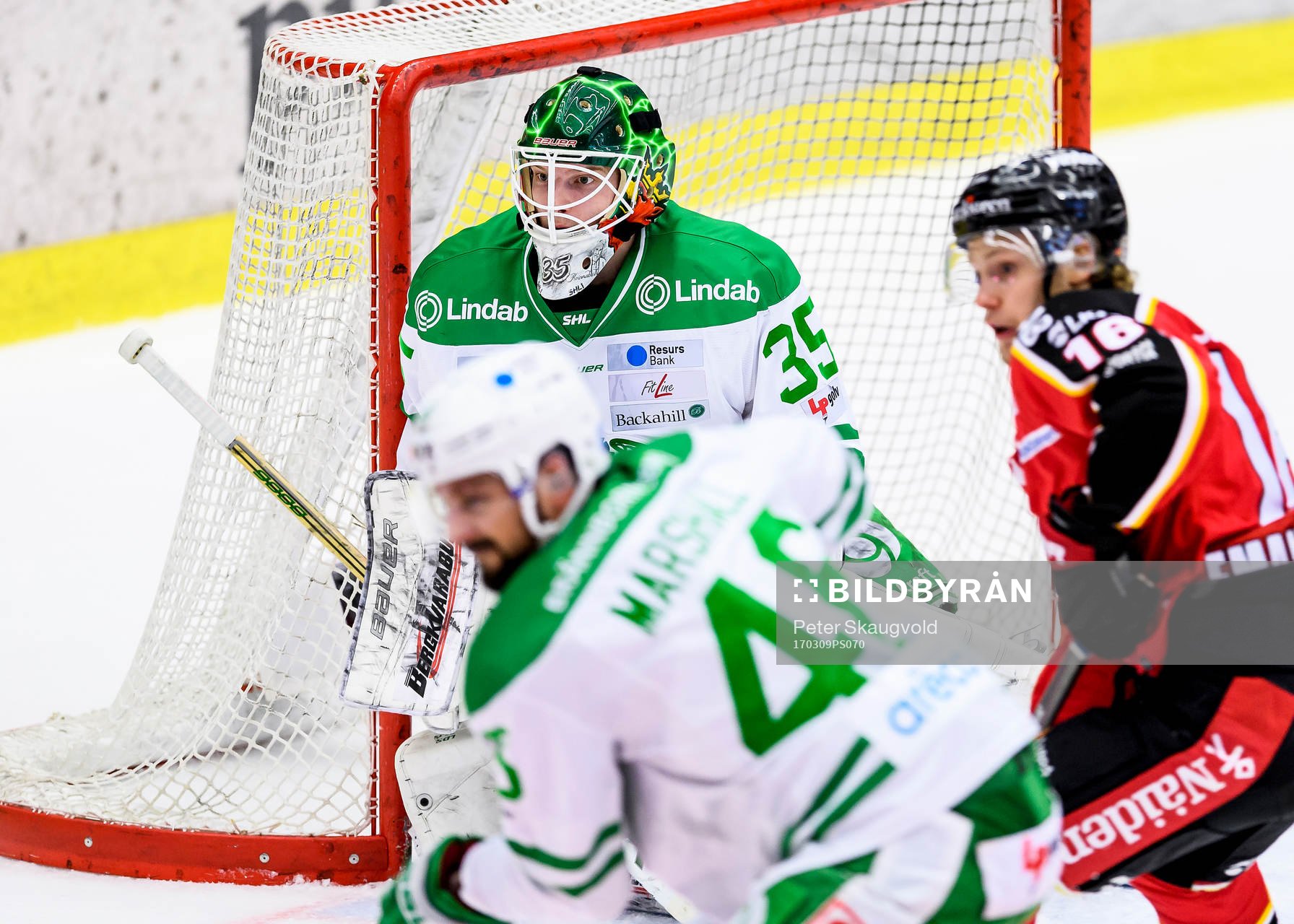 Rögles målvakt Oscar Dansk