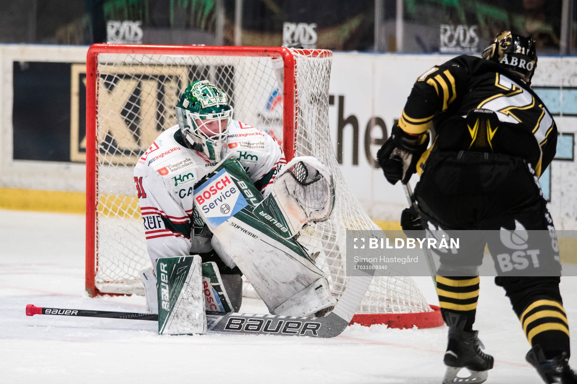 s Christian Sandberg gör 4-0 bakom Tingsryds målvakt
