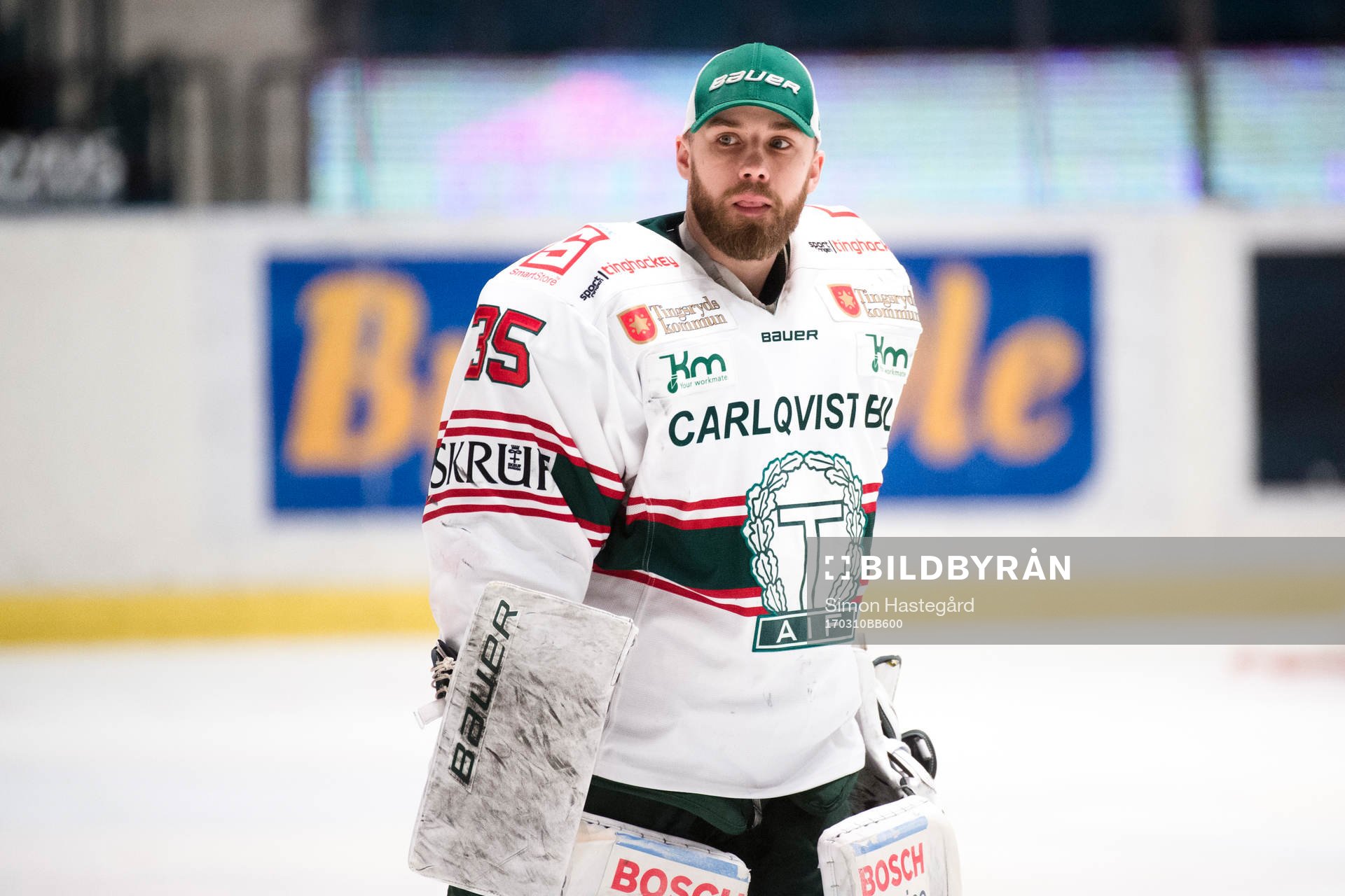 Tingsryds målvakt Tim Sandberg