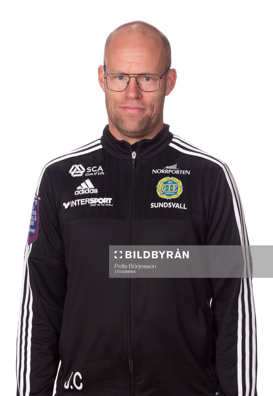 Sundsvalls tränare Joel Cedergren