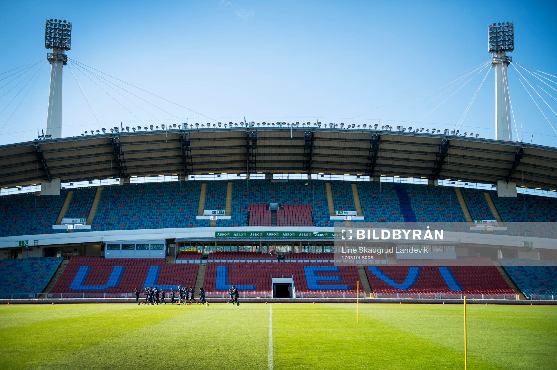 IFK Göteborg tränar på Ullevi