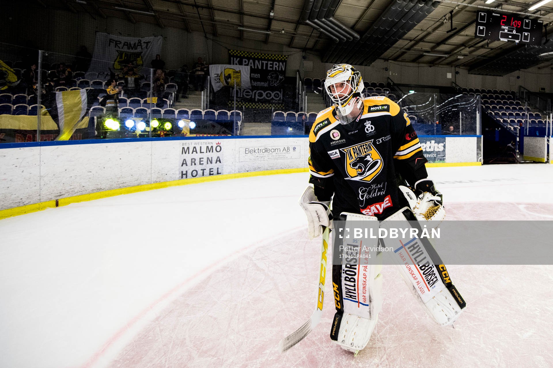 Panterns målvakt Tex Williamsson