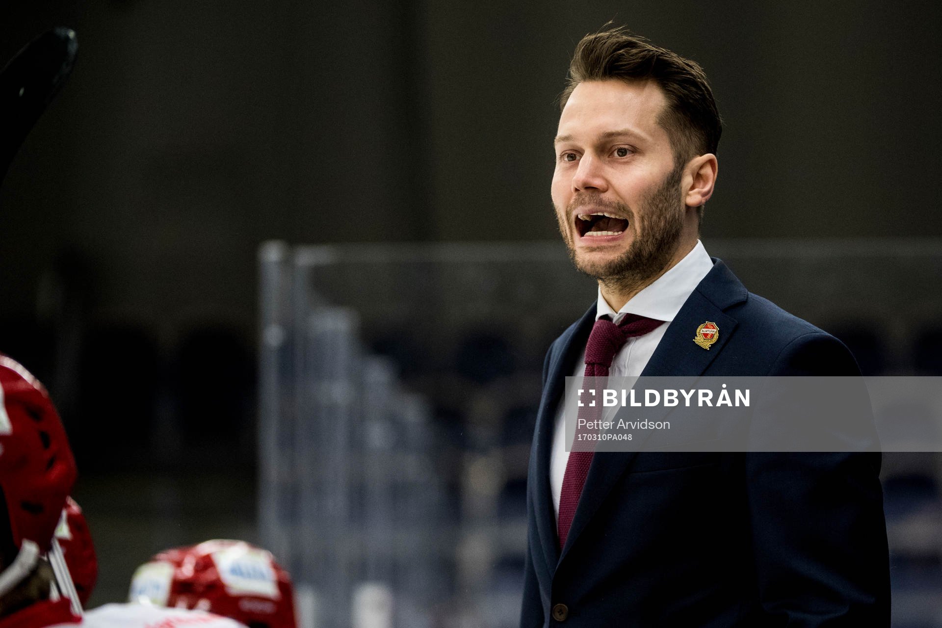 Almtunas assisterande tränare Martin Gudmundssen