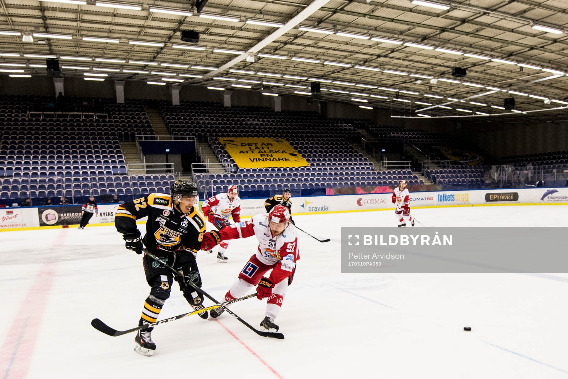 Panterns Oscar Nord och Almtunas Marcus Oskarsson