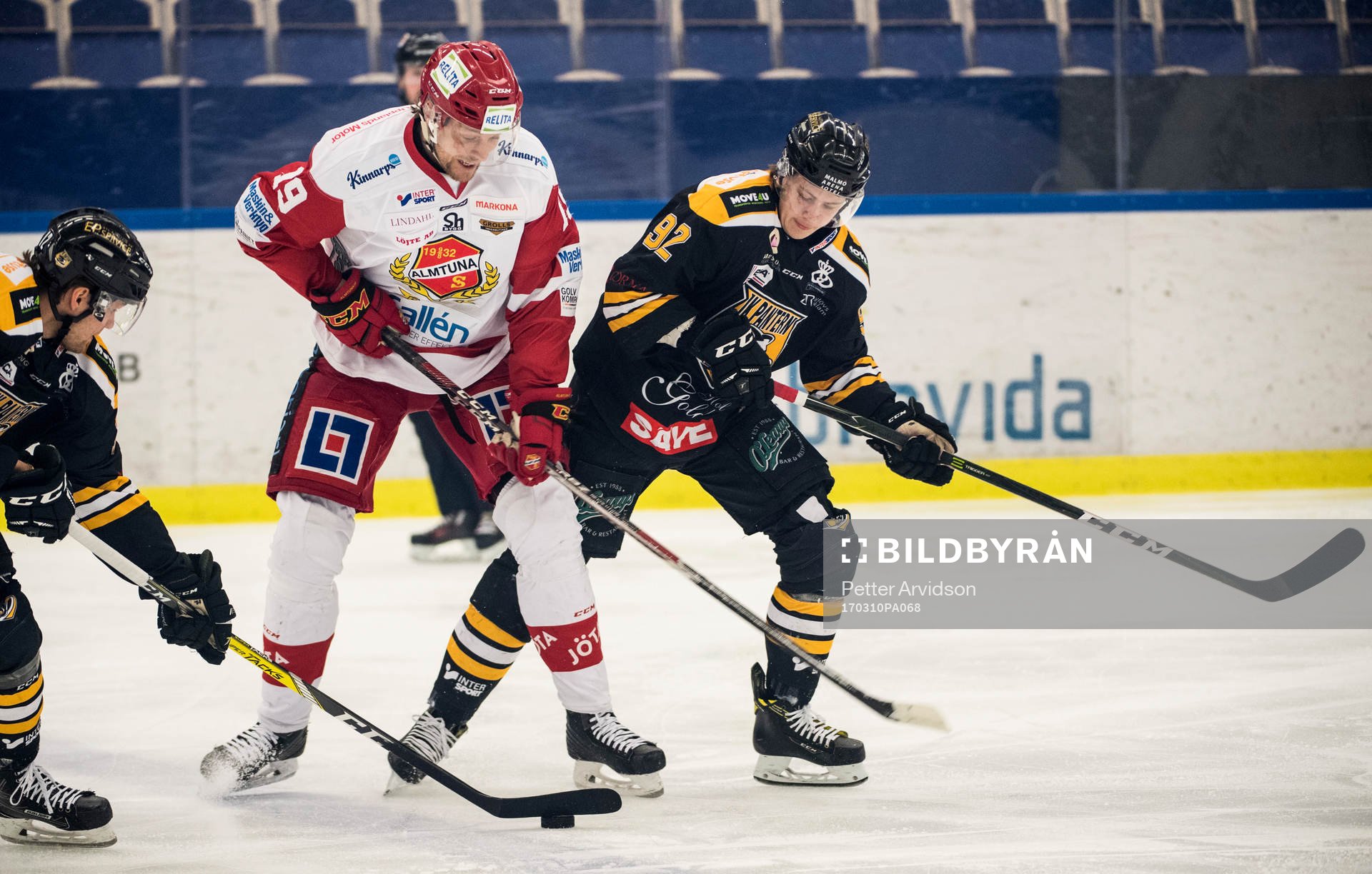 Almtunas William Quist och Panterns Dennis Svensson