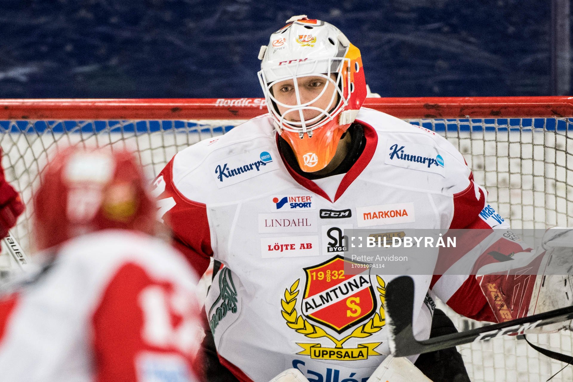 Almtunas målvakt Jonas Johansson