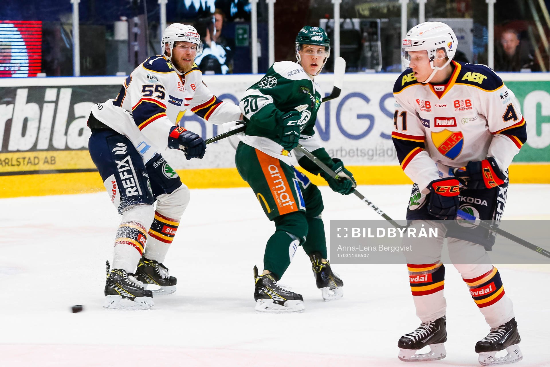 Djurgårdens Alexander Urbom, Alexander Falk i en kamp mot