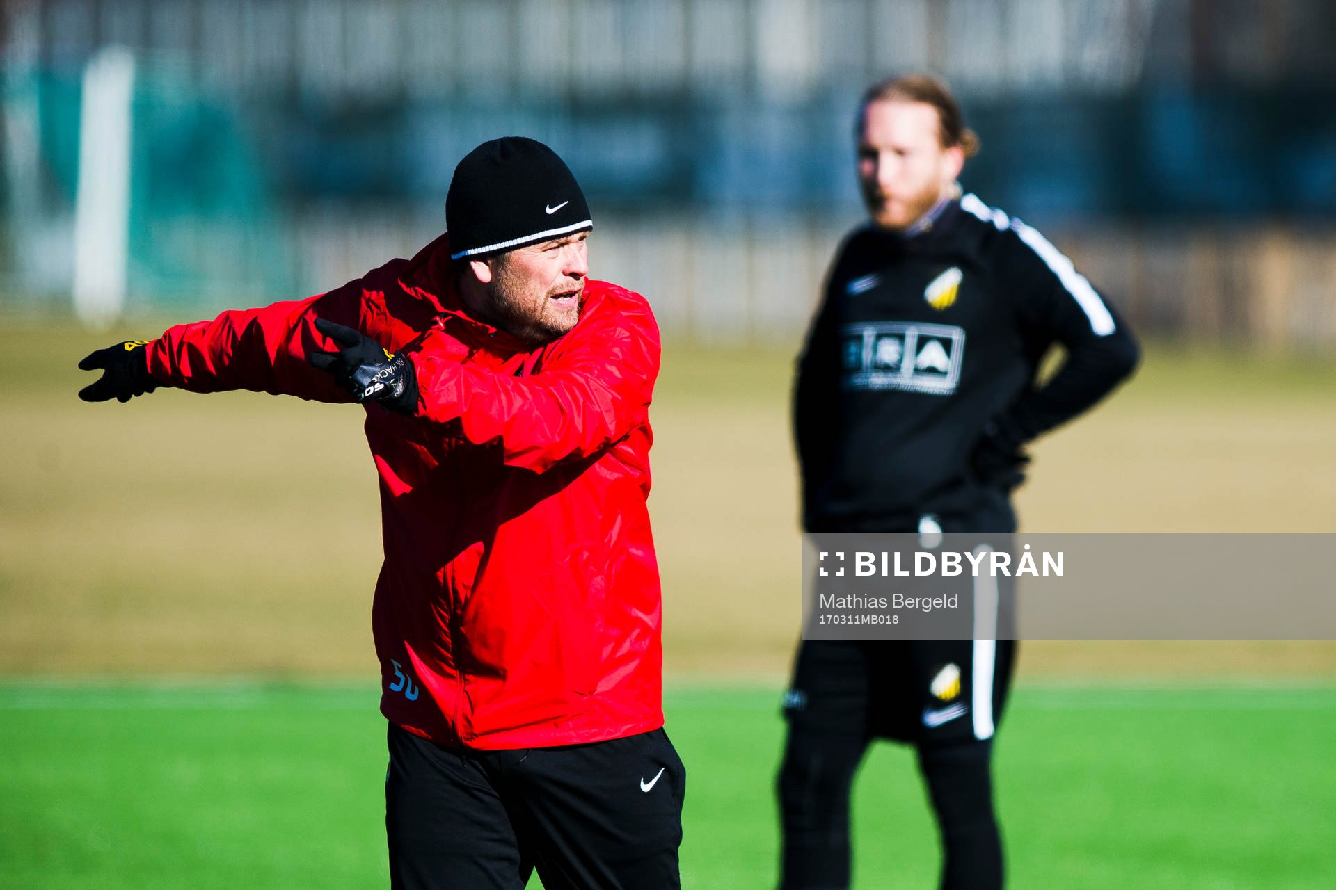 Häckens tränare Mikael Stahre