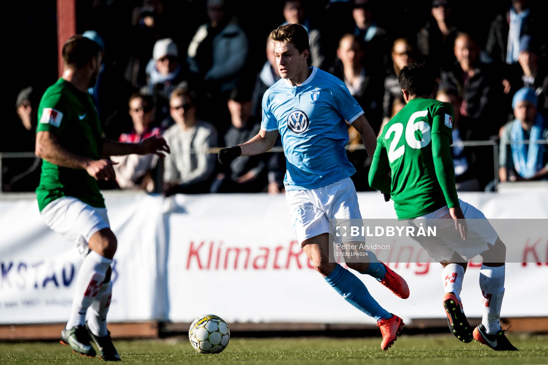Malmö FFs Mattias Svanberg och Jönköpings André Calisir