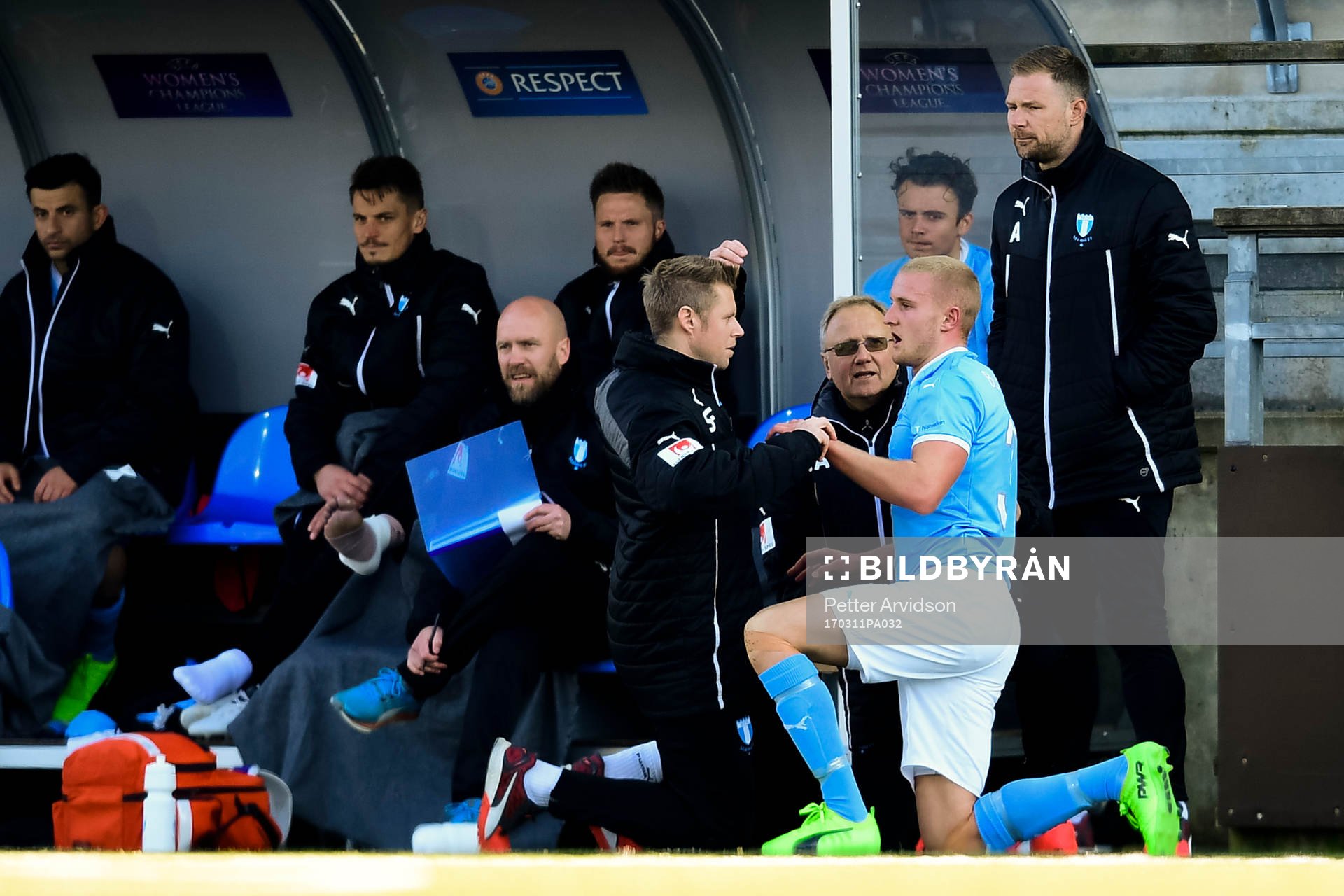 Malmö FFs Franz Brorsson får vård