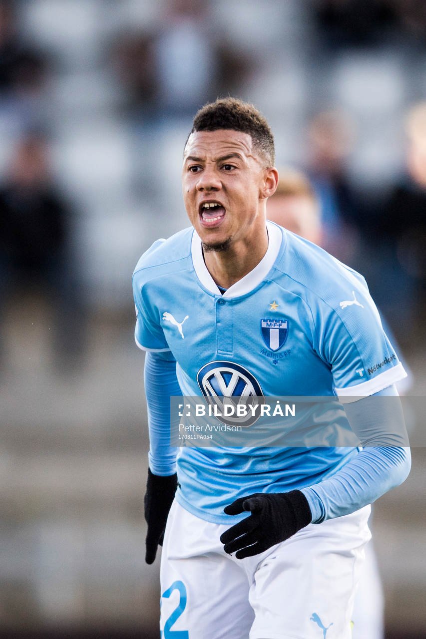 Malmö FFs Tobias Sana jublar