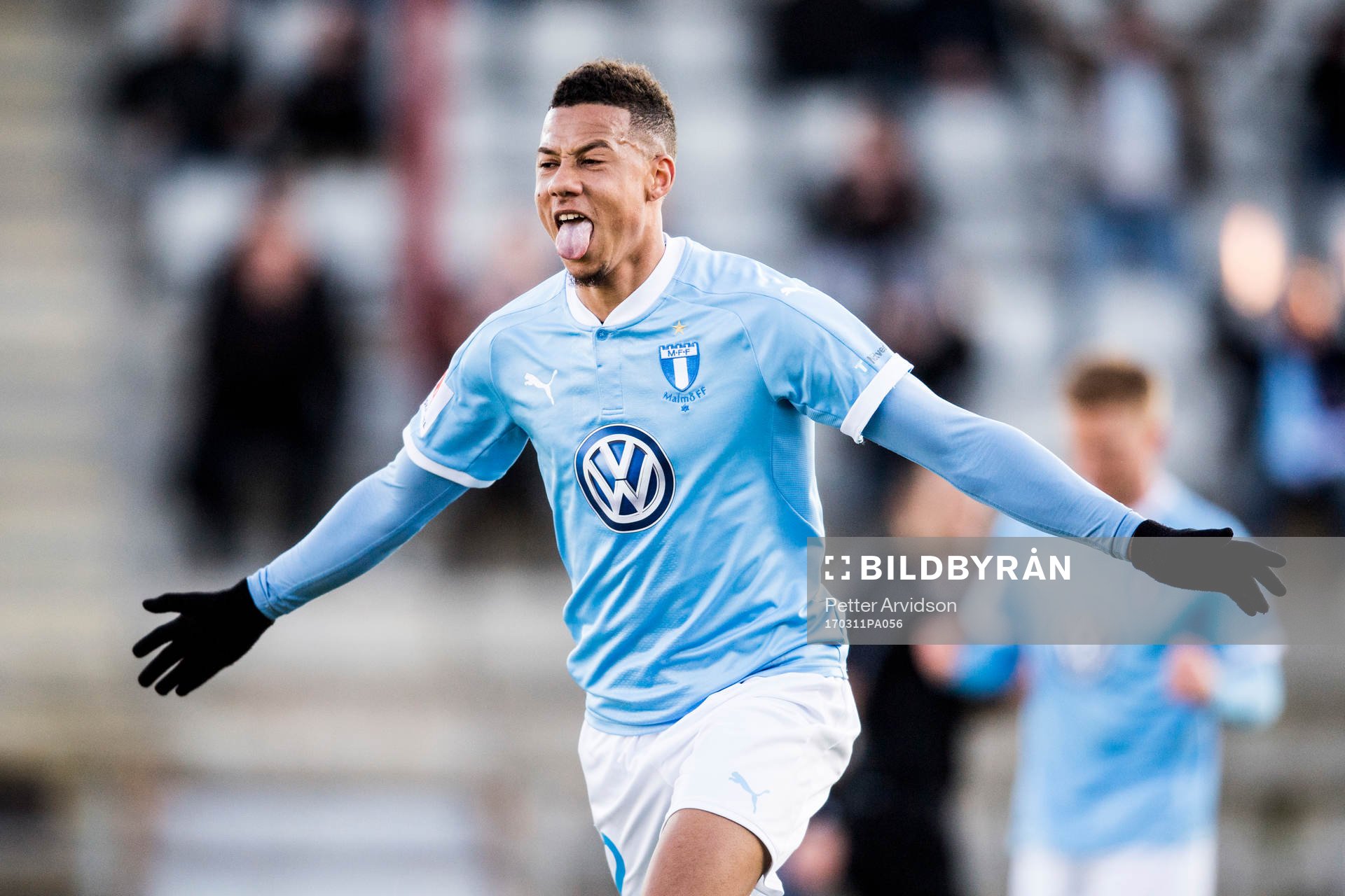 Malmö FFs Tobias Sana jublar