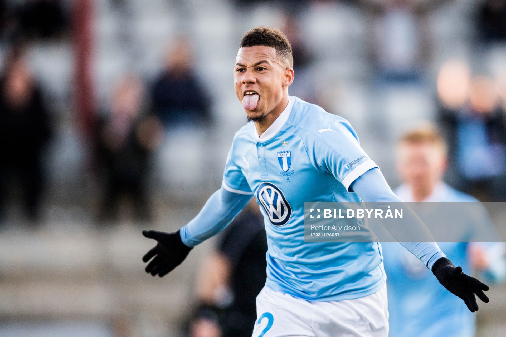 Malmö FFs Tobias Sana jublar