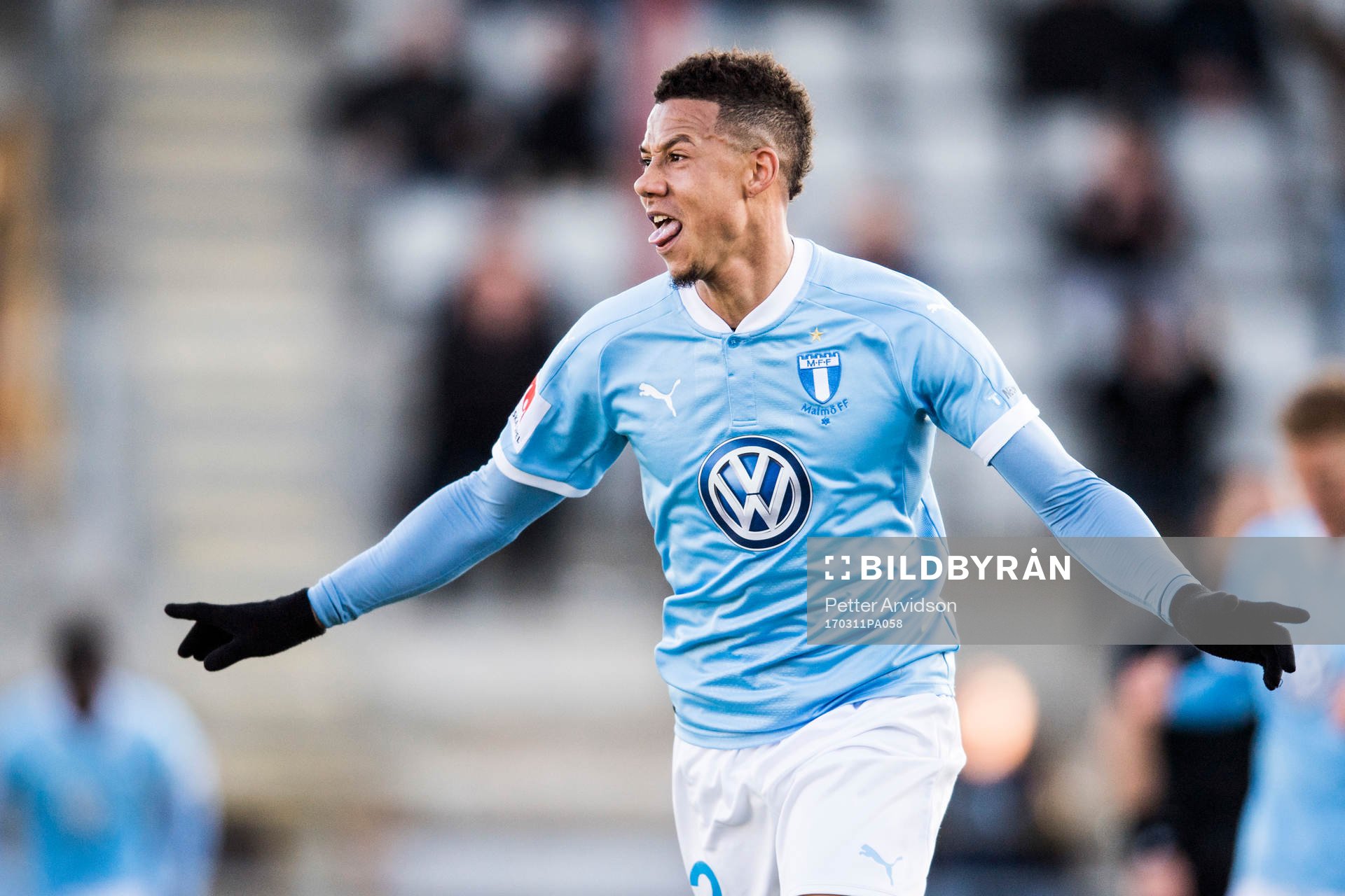 Malmö FFs Tobias Sana jublar