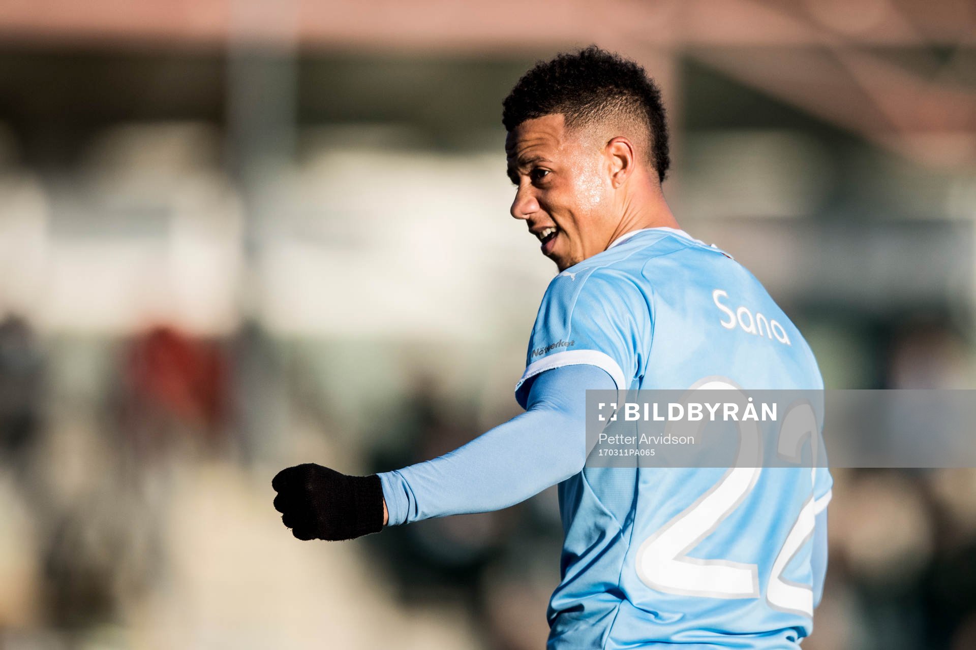 Malmö FFs Tobias Sana jublar