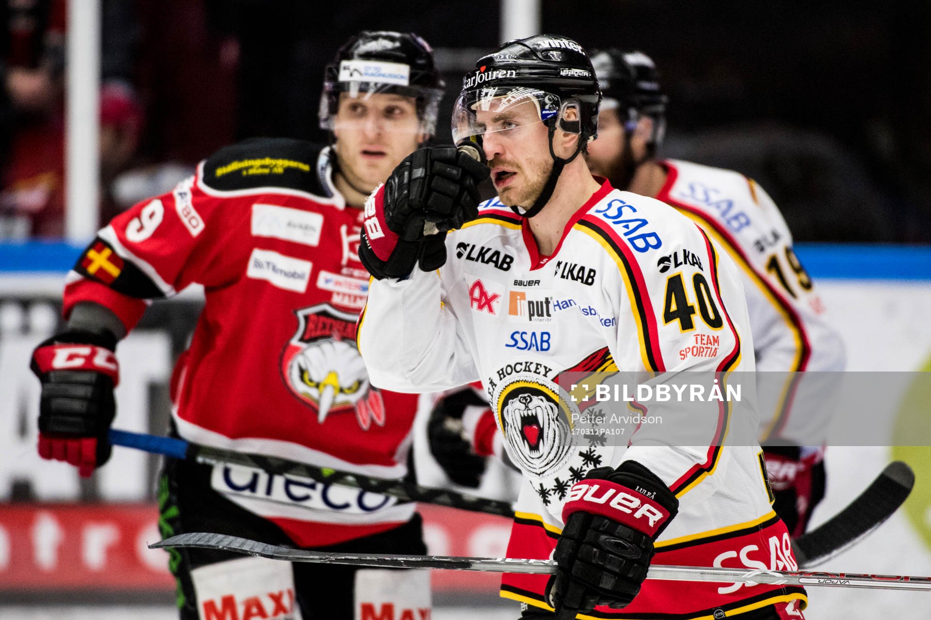 Luleås Kael Mouillierat deppar