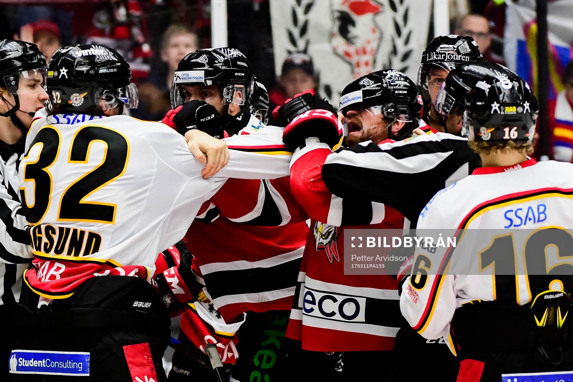 Malmö Redhawks Nichlas Hardt i bråk