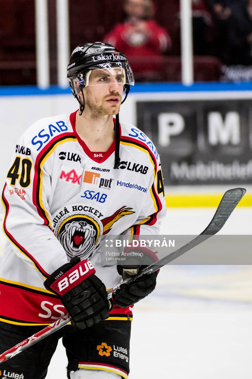 Luleås Kael Mouillierat deppar