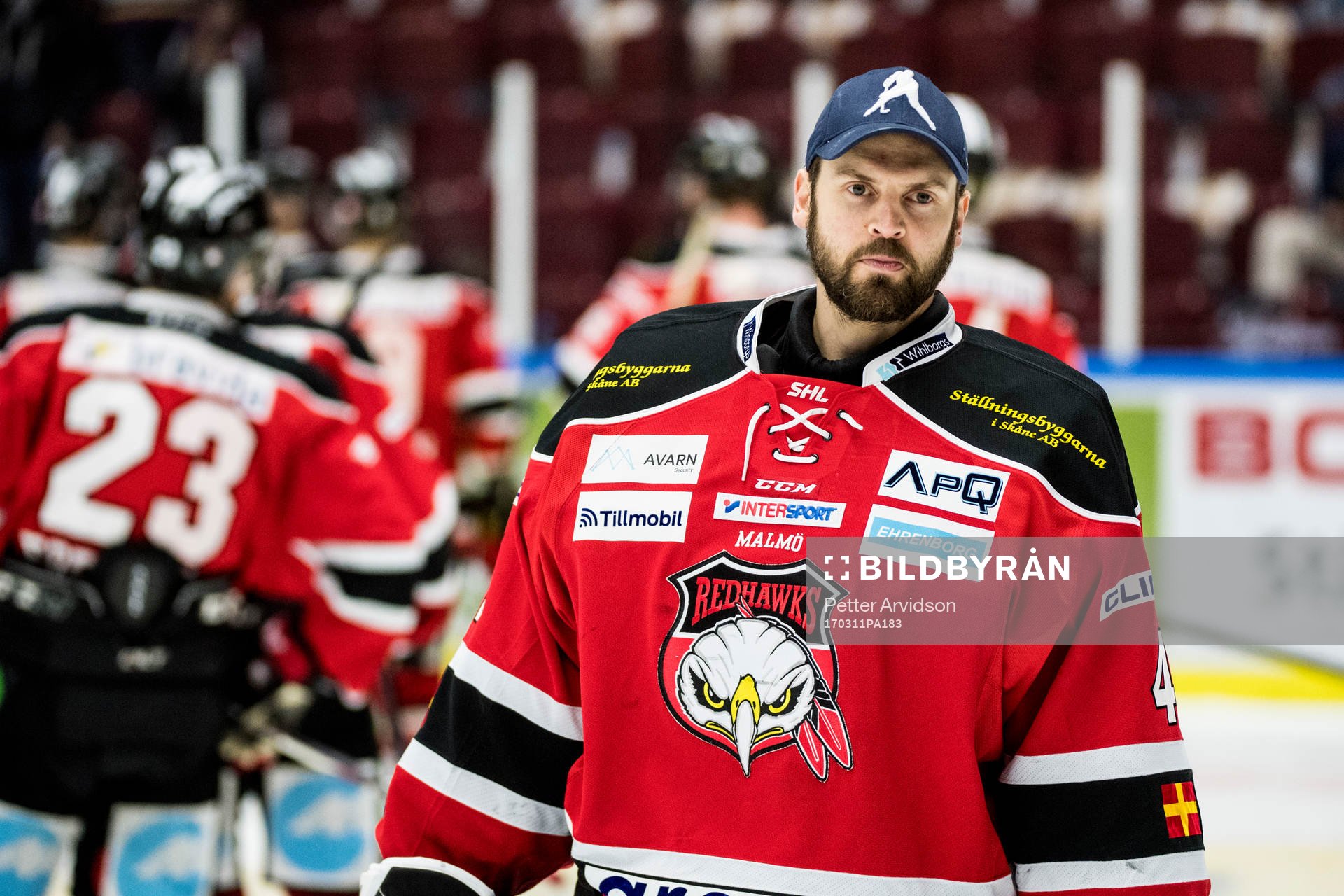 Malmö Redhawks målvakt Cristopher Nihlstorp