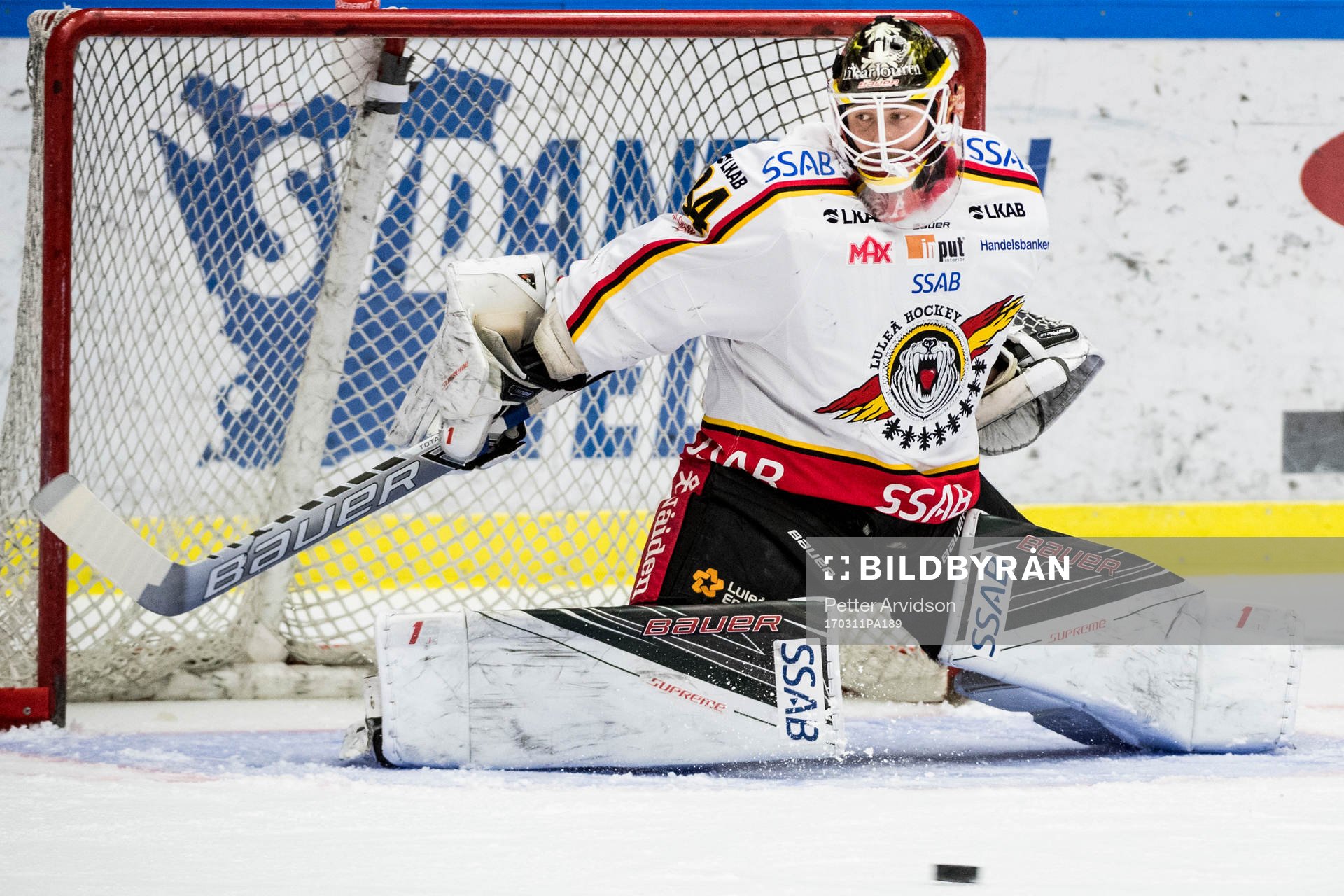 Luleås målvakt Joel Lassinatti