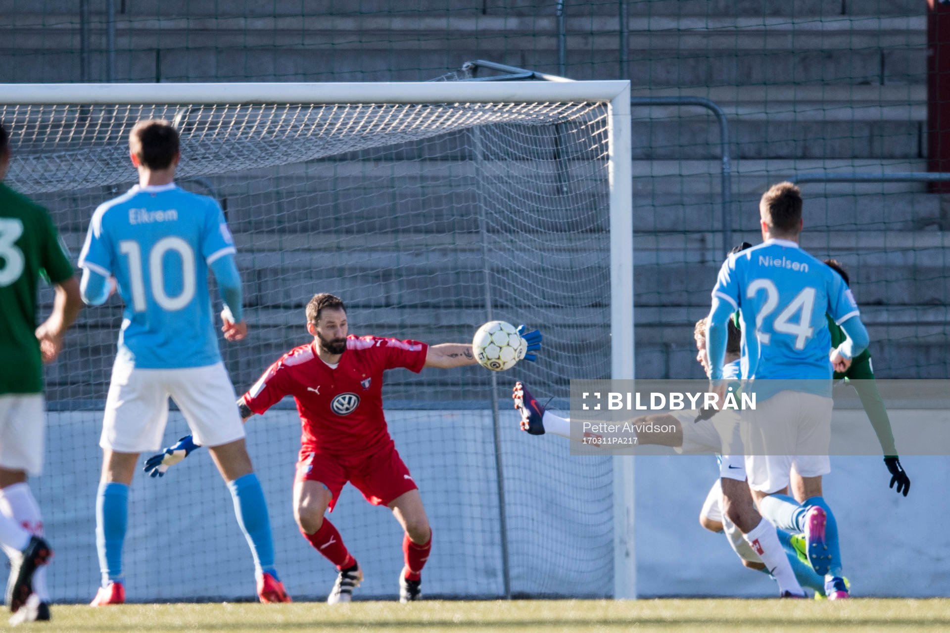 Malmö FFs målvakt Johan Wiland
