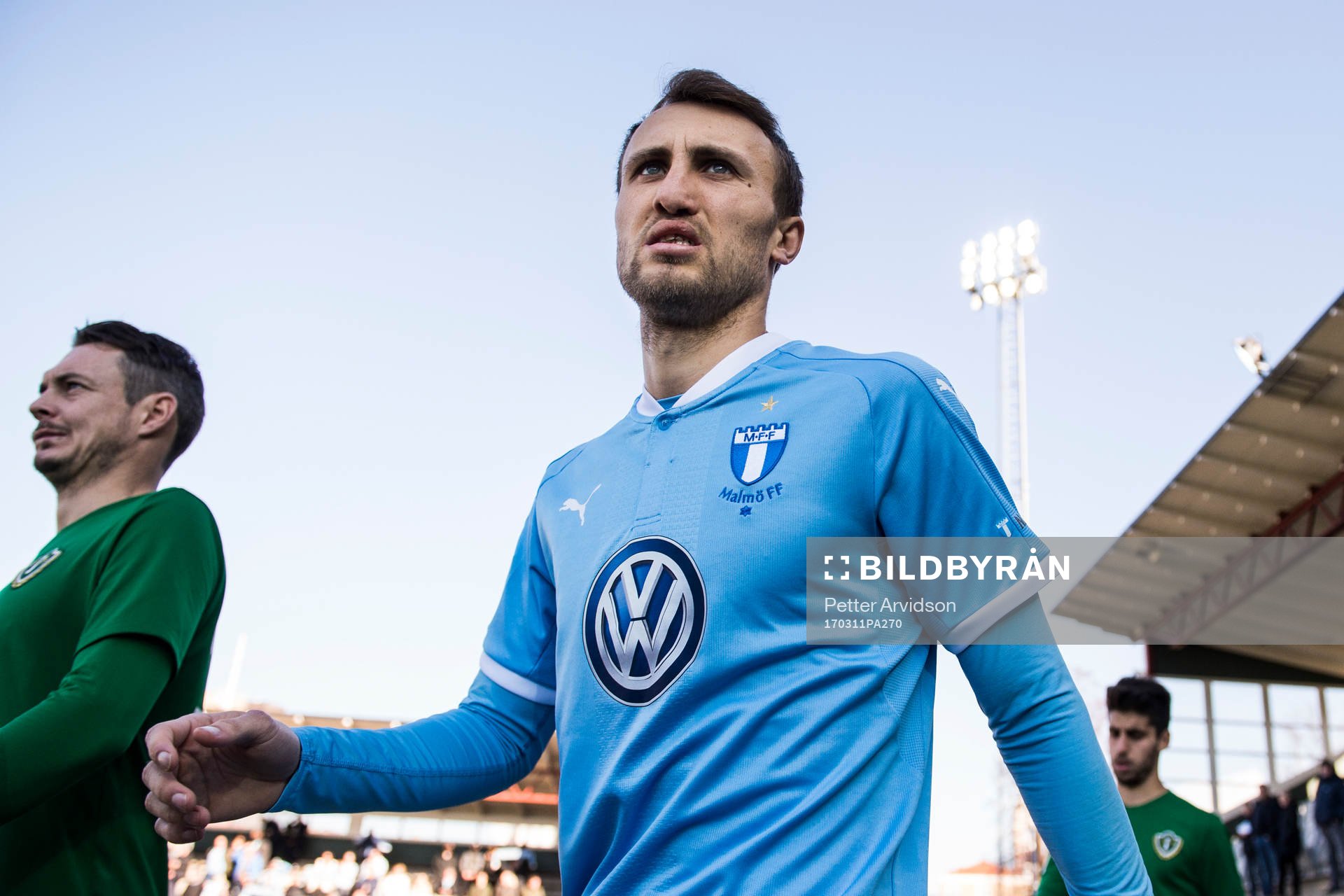 Malmö FFs Magnus Wolff Eikrem gör entré