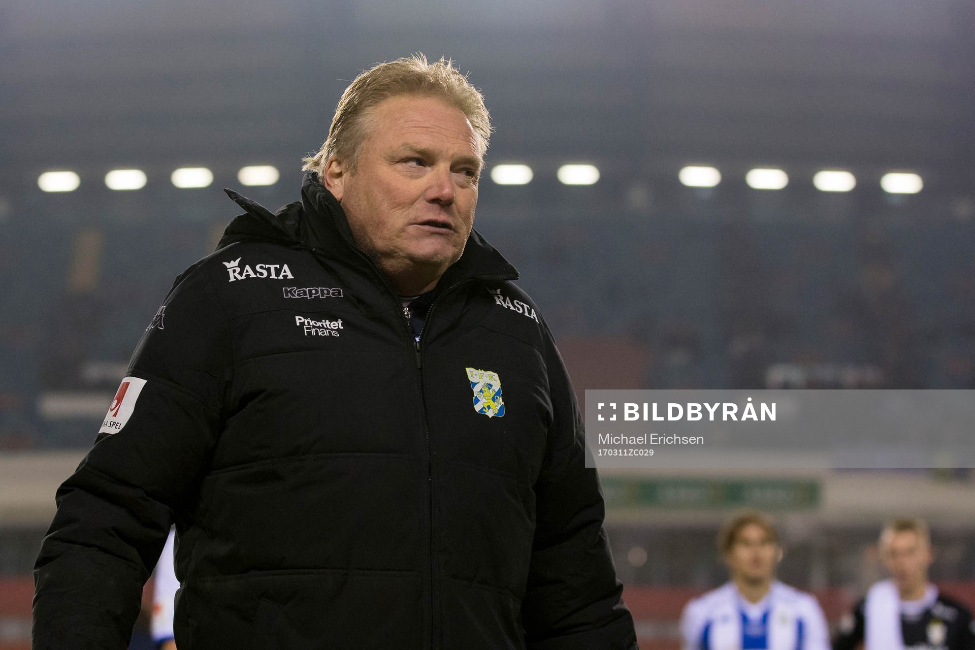 IFK Göteborgs tränare Jörgen Lennartsson  deppar