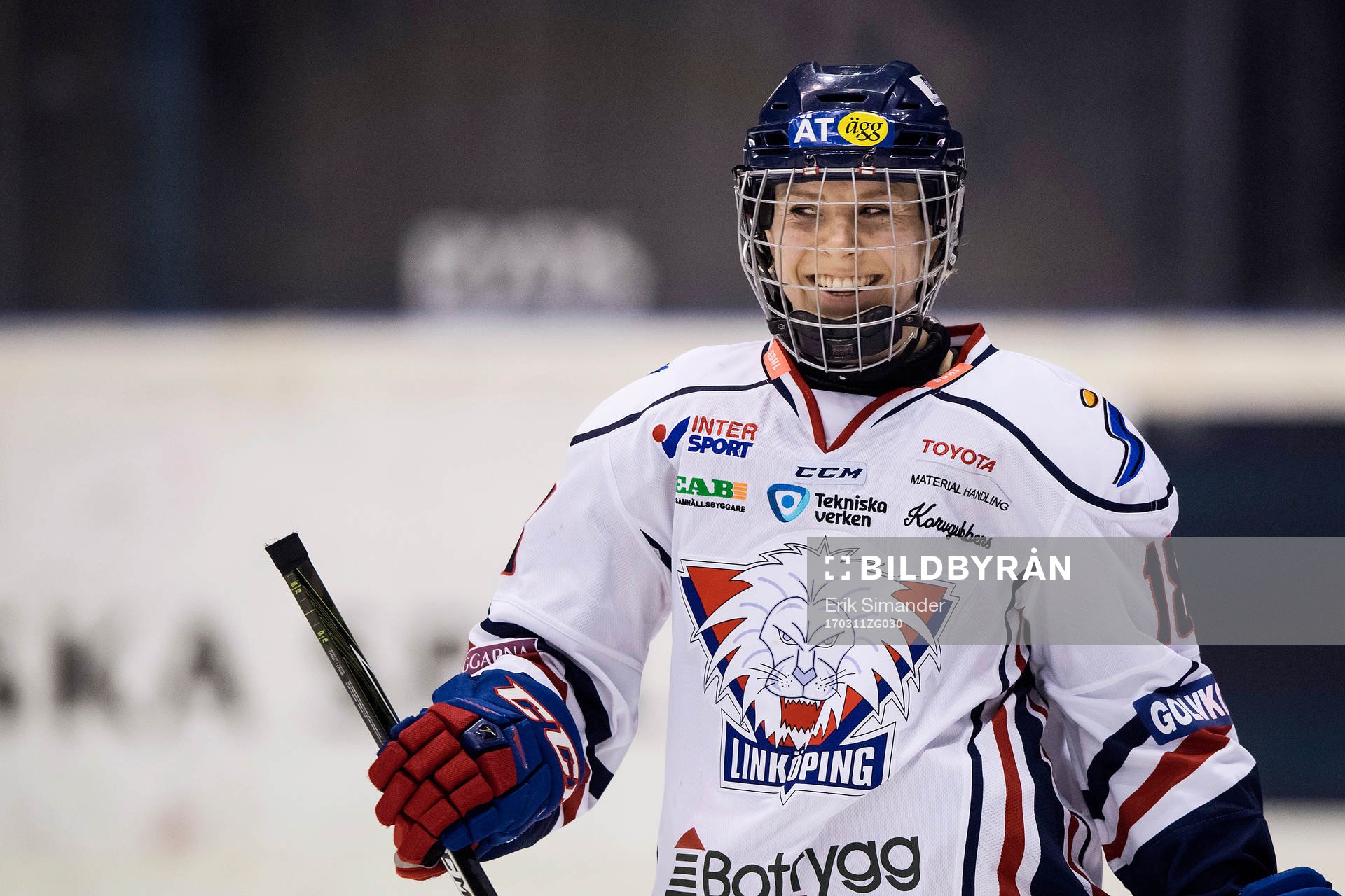 Linköpings Ingrid Morset jublar