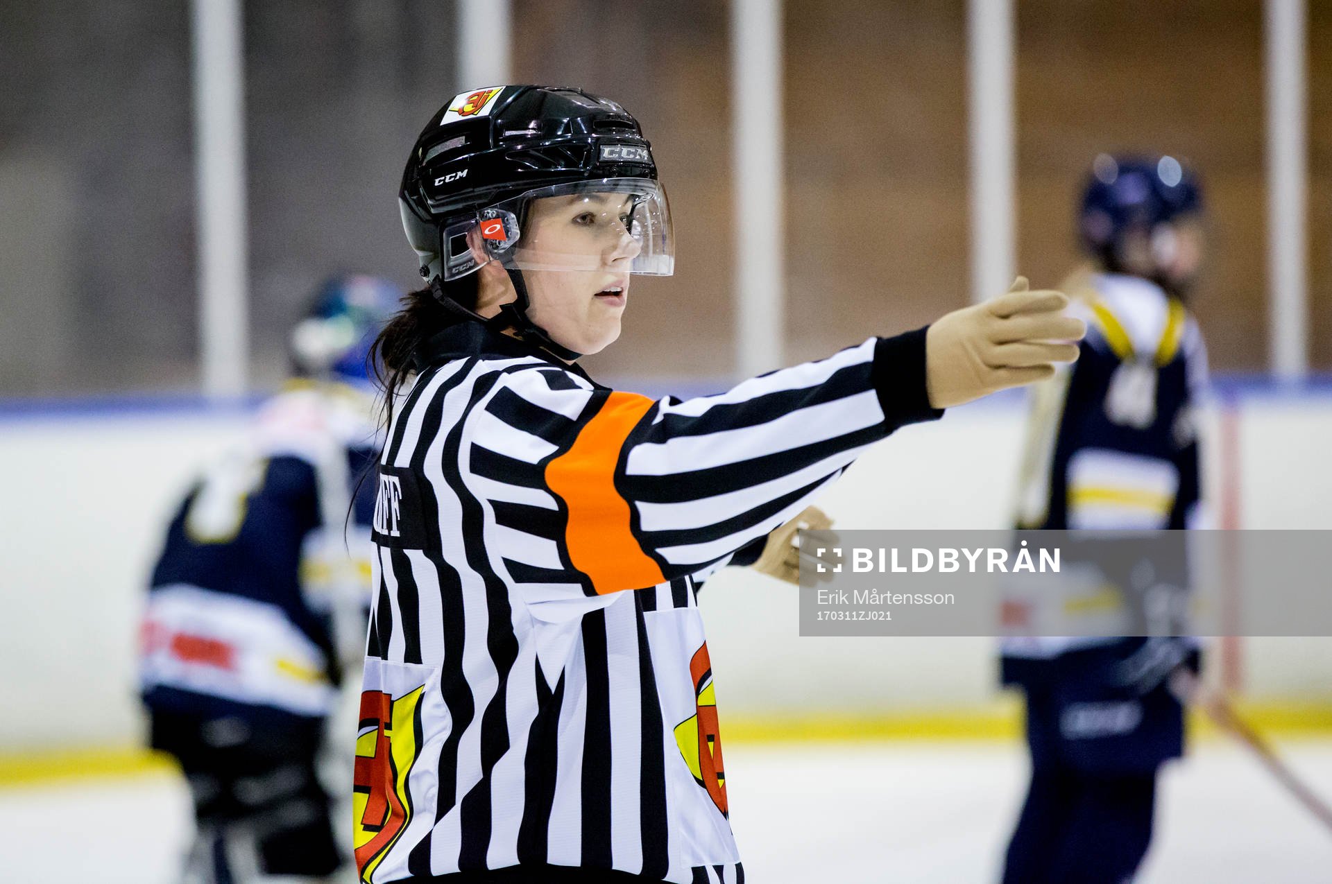 Huvuddomare Terese Bergecliff