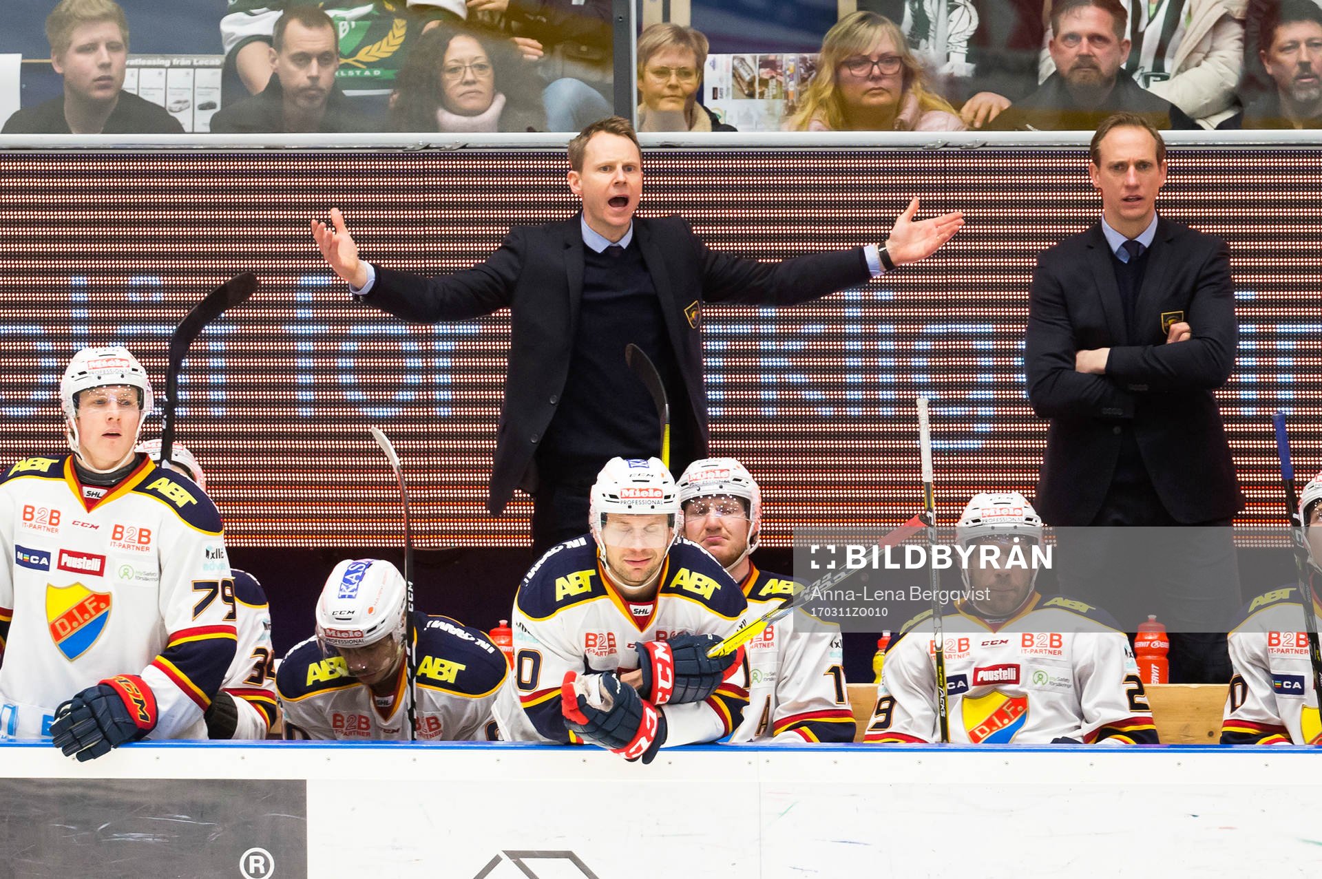 Djurgårdens tränare Robert Ohlsson deppar