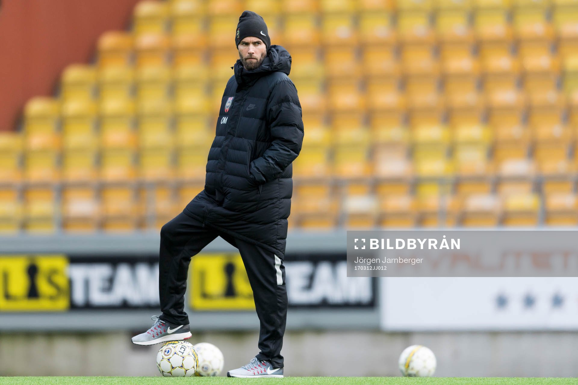 Brommapojkarnas tränare Olof Mellberg