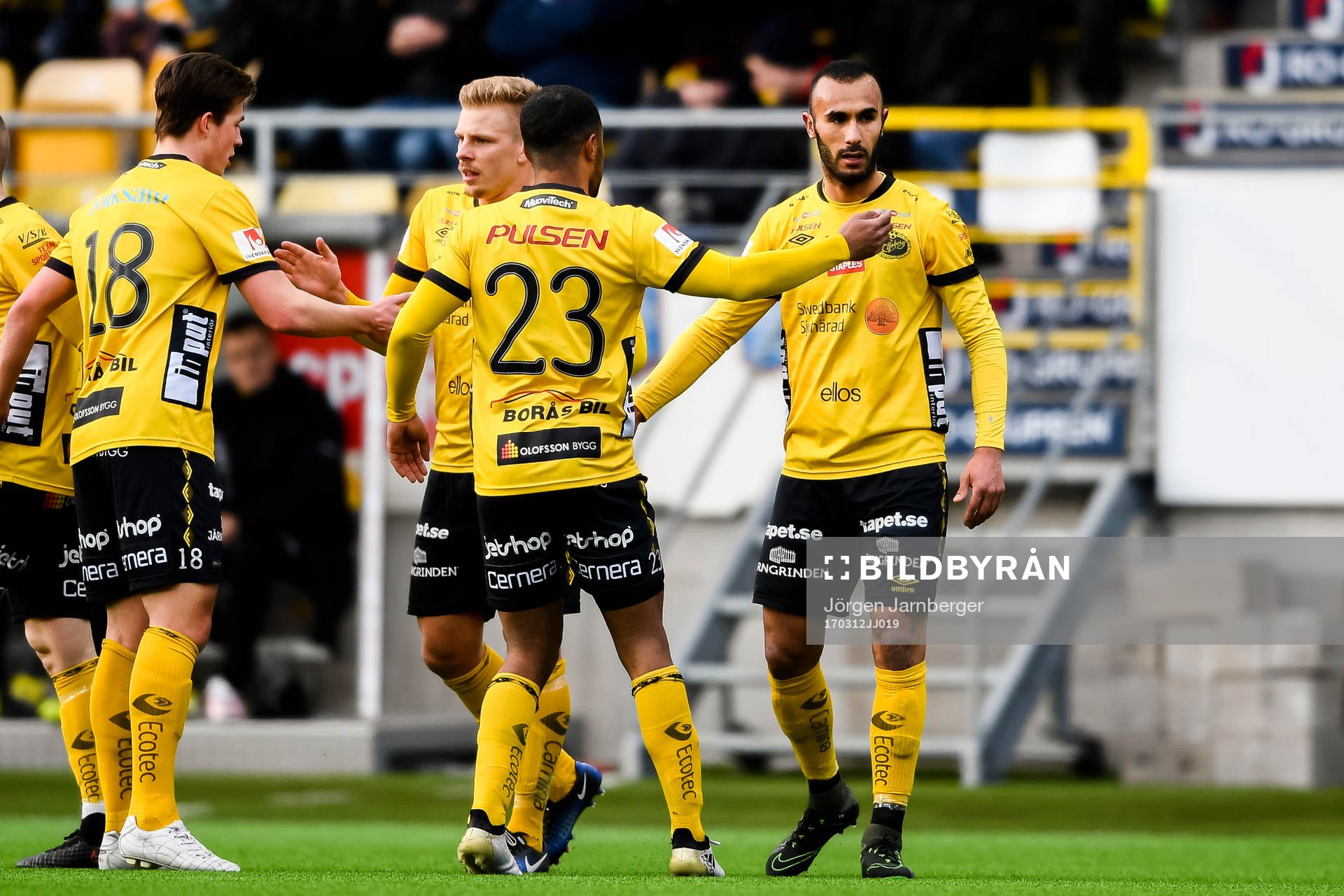 Elfsborgs Issam Jebali jublar