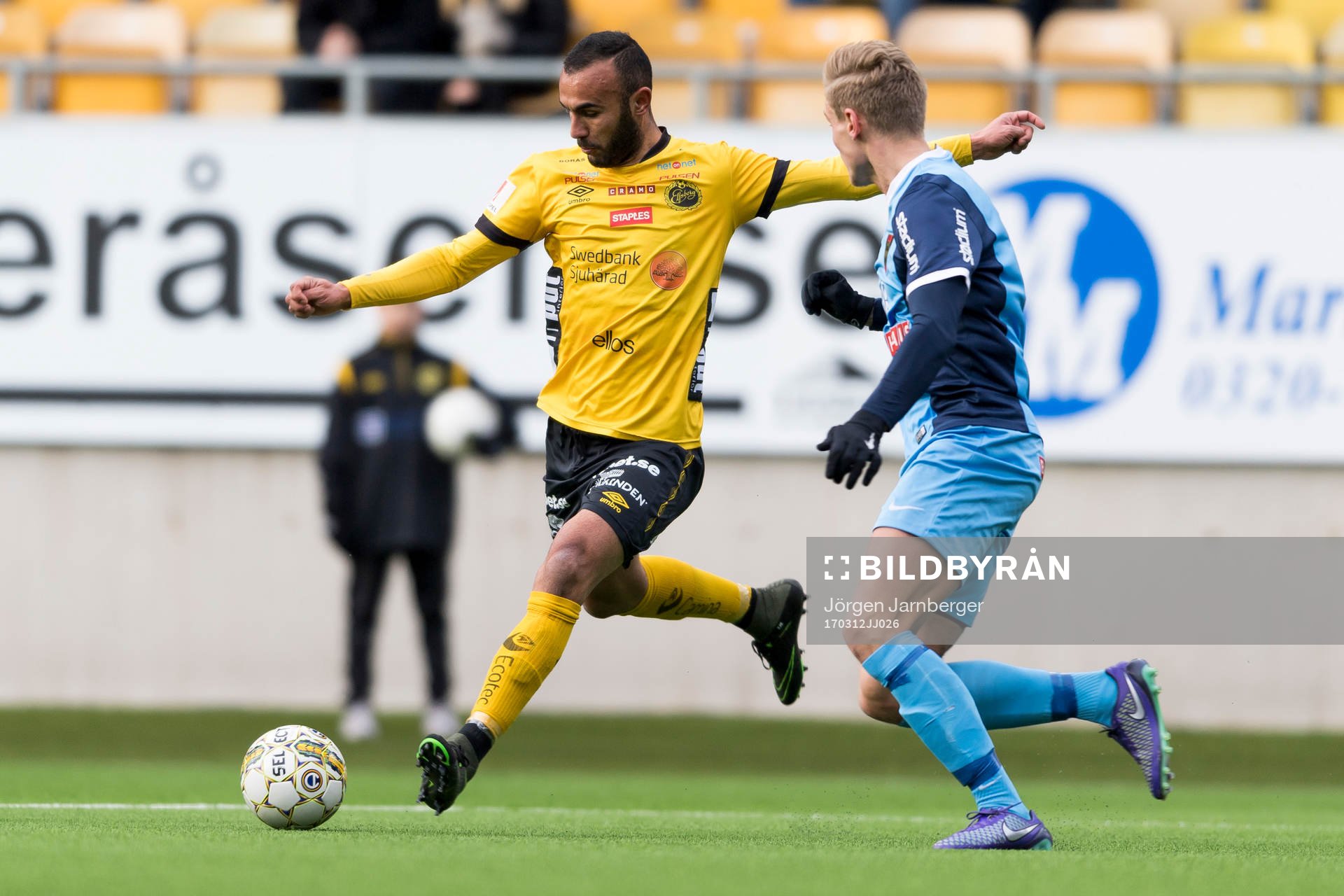 Elfsborgs Issam Jebali och Brommapojkarnas Christopher