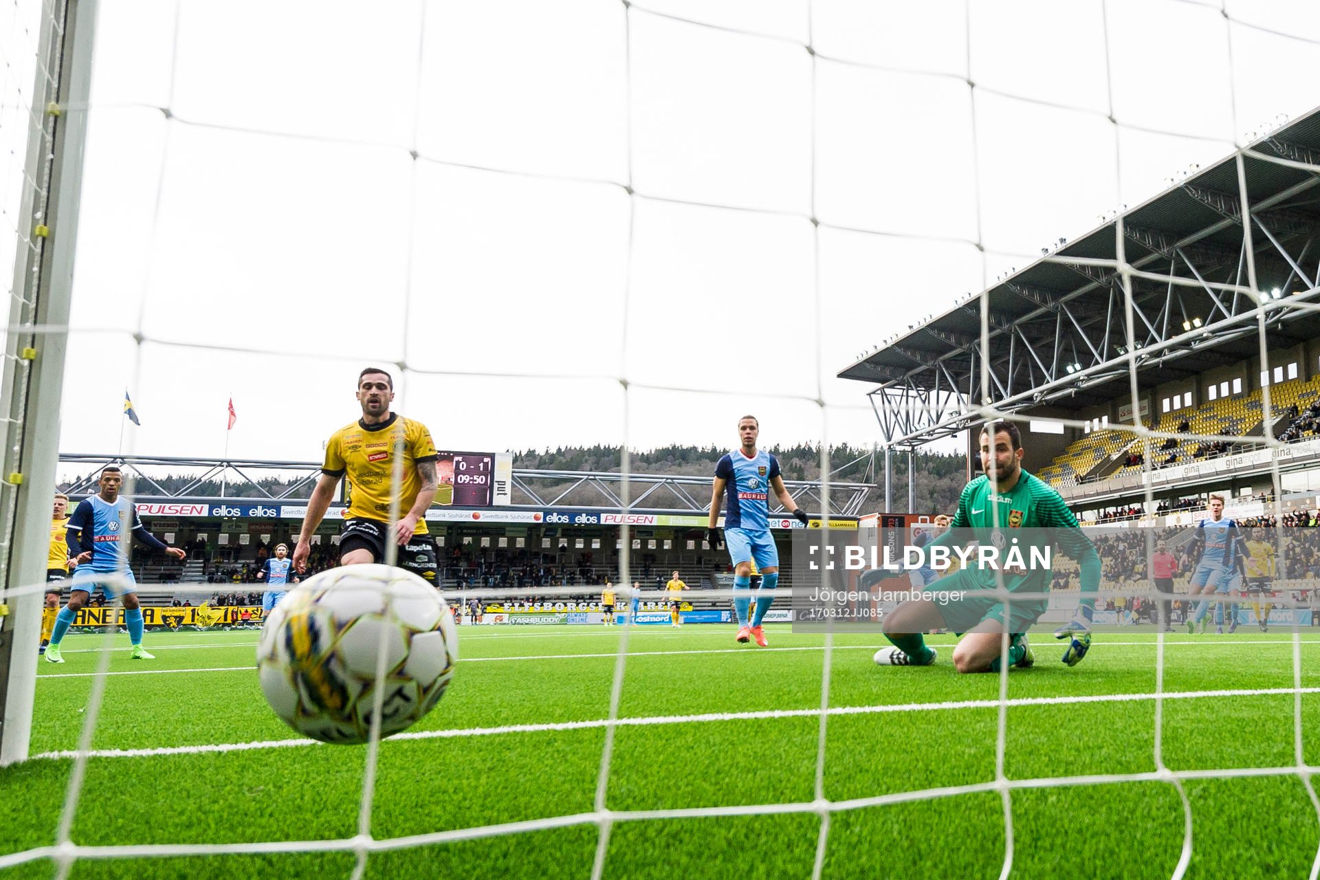 Elfsborgs kvitterar till 1-1 och Brommapojkarnas målvakt