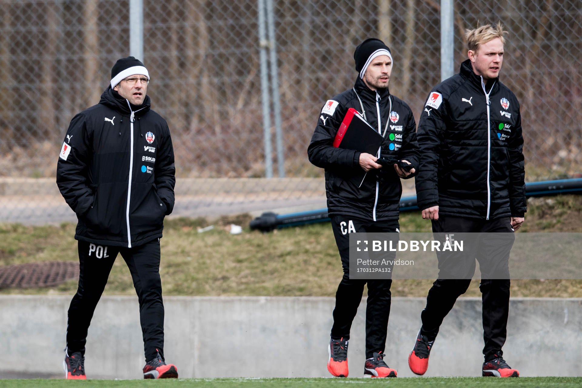 Helsingborgs tränare Per-Ola Ljung, assisterande tränare
