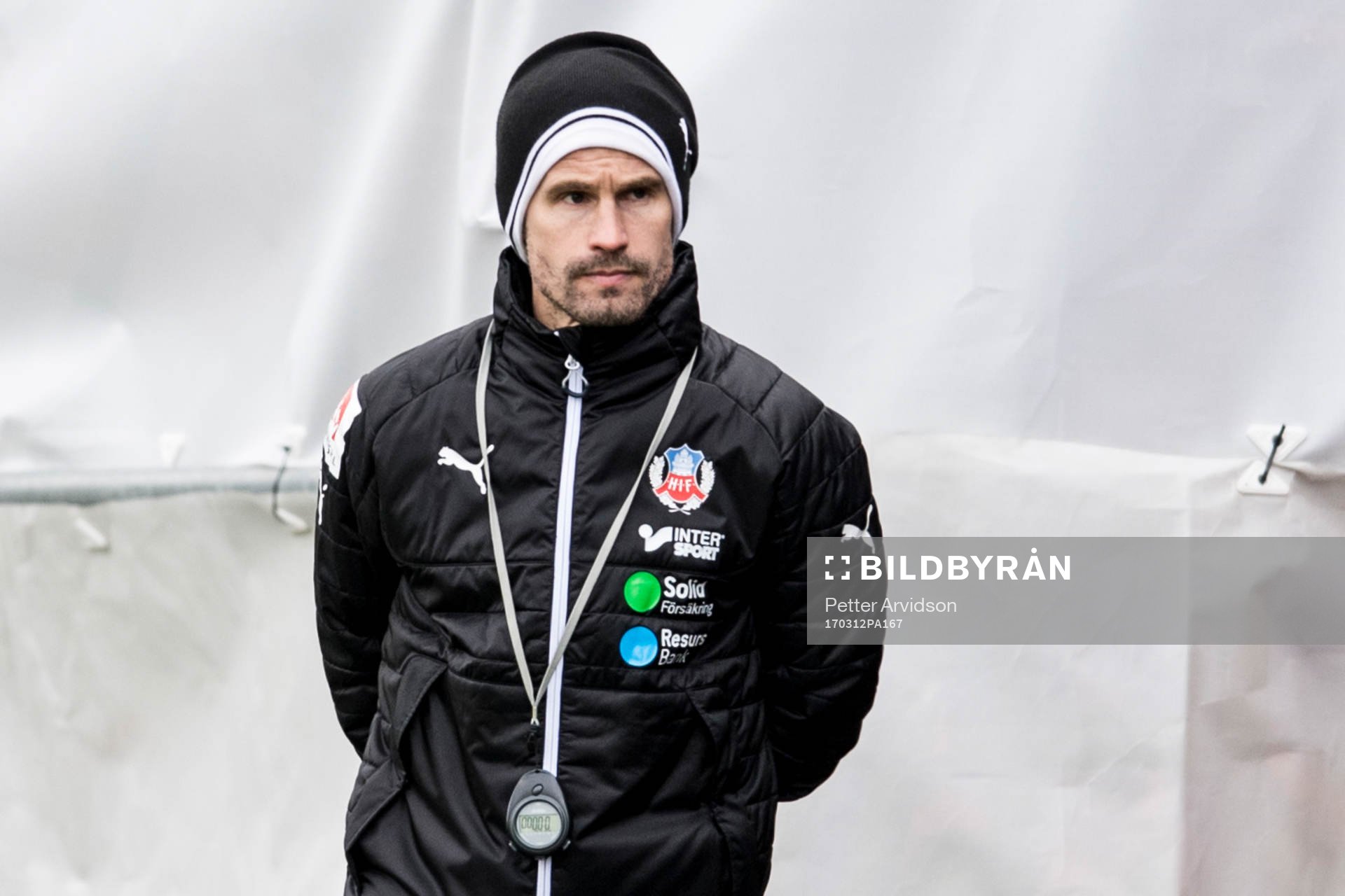 Helsingborgs assisterande tränare Christoffer Andersson
