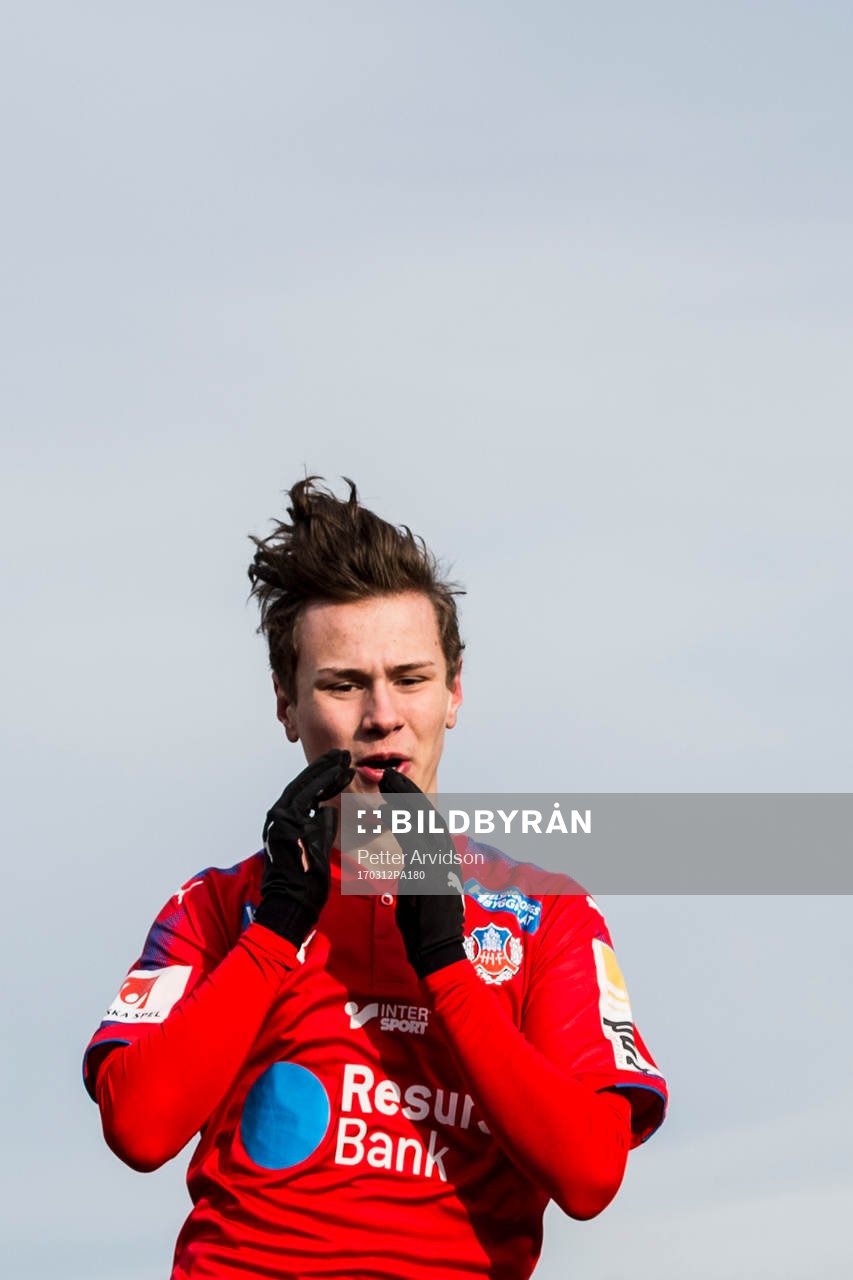 Helsingborgs Alex Timossi Andersson deppar