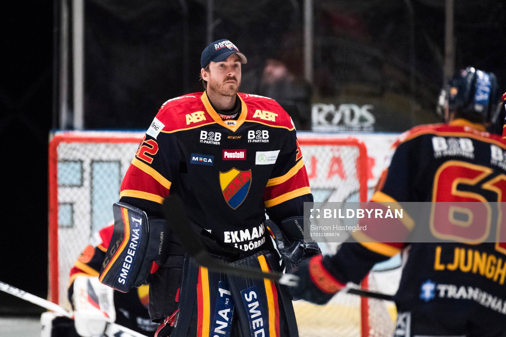 Djurgårdens målvakt Mikael Tellqvist