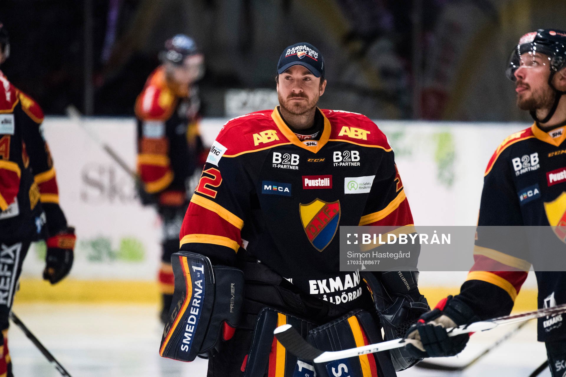Djurgårdens målvakt Mikael Tellqvist