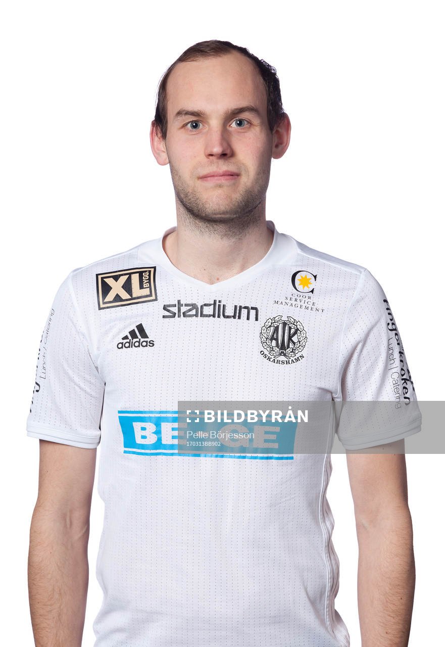 Oskarshamns Christopher Christensson poserar för ett porträtt den 13 mars 2017 i Oskarshamn.