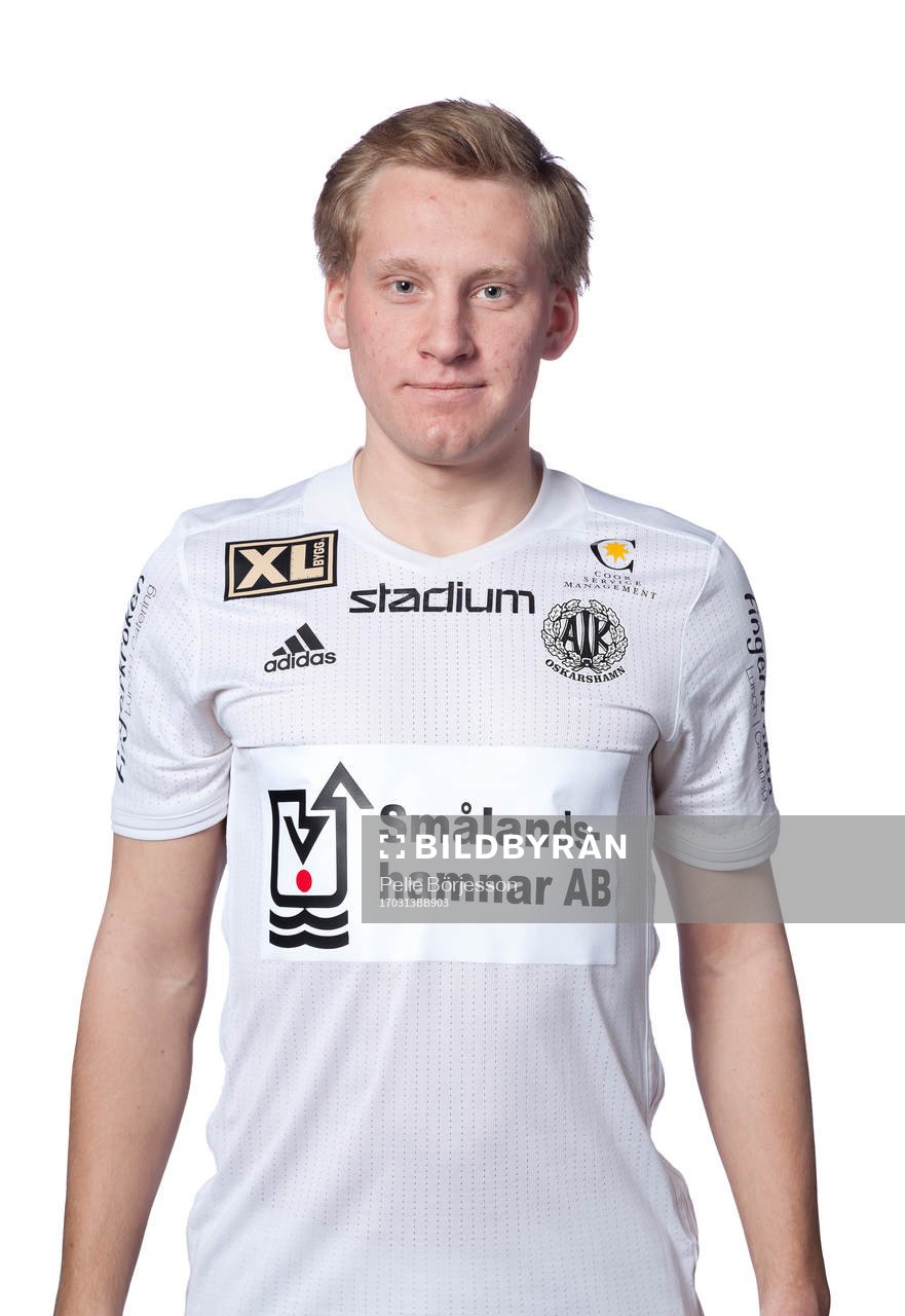Oskarshamns Jakob Rydberg poserar för ett porträtt den 13 mars 2017 i Oskarshamn.