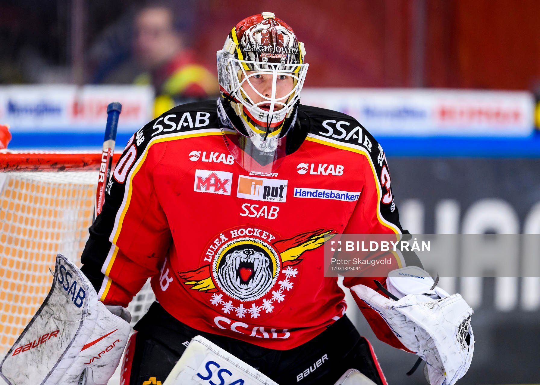 Luleås målvakt Filip Gustavsson