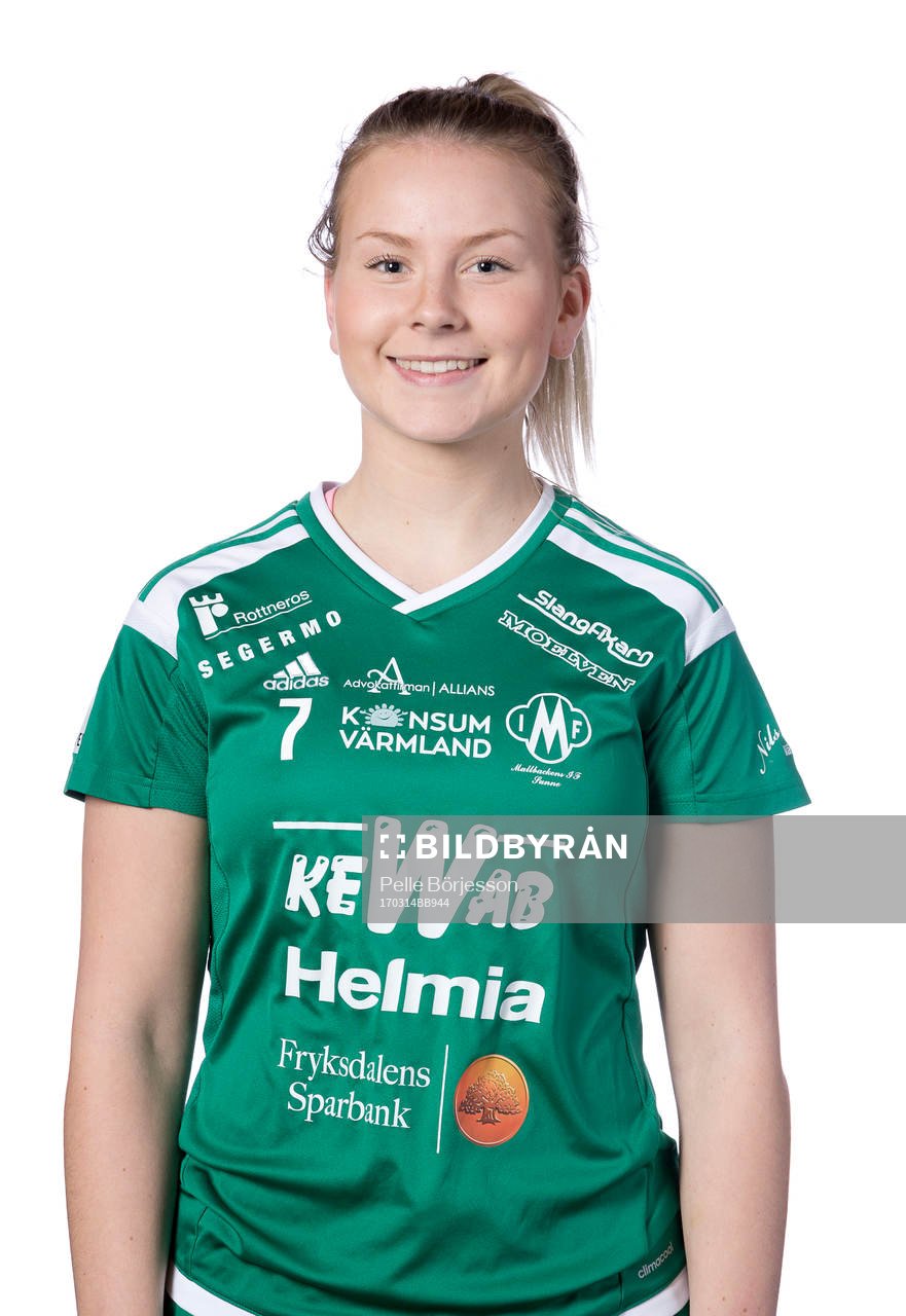 Mallbackens Hedvig Pettersson poserar för ett porträtt den 14 mars 2017 i Lysvik.