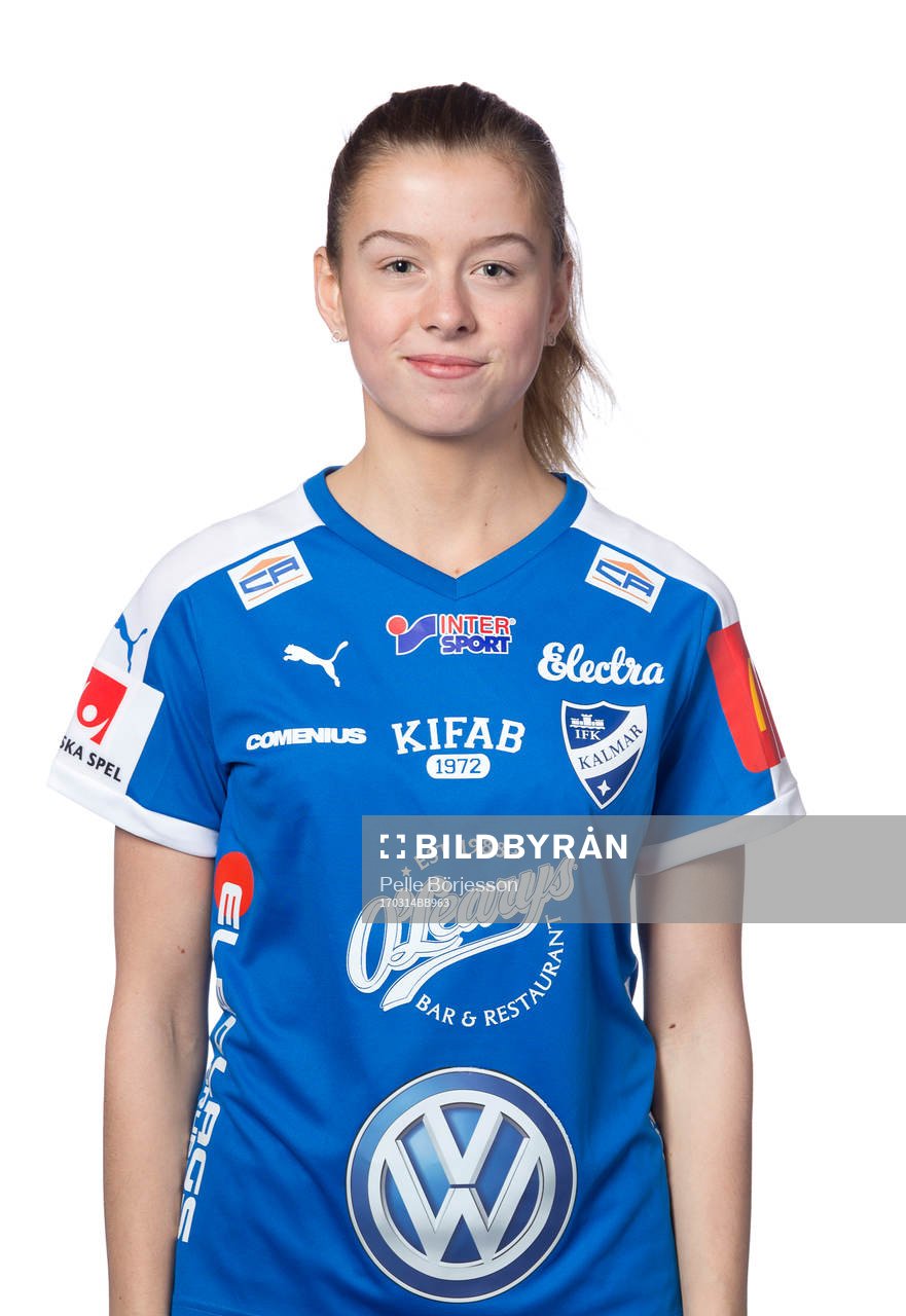 Kalmars Emma Danielsson poserar för ett porträtt den 14 mars 2017 i Kalmar.