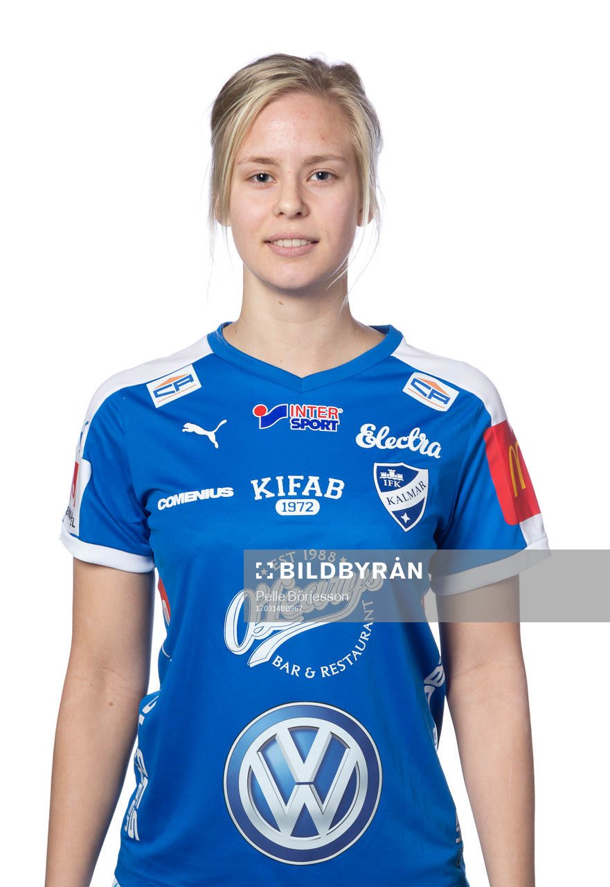 Kalmars Fanny Nilsson poserar för ett porträtt den 14 mars 2017 i Kalmar.